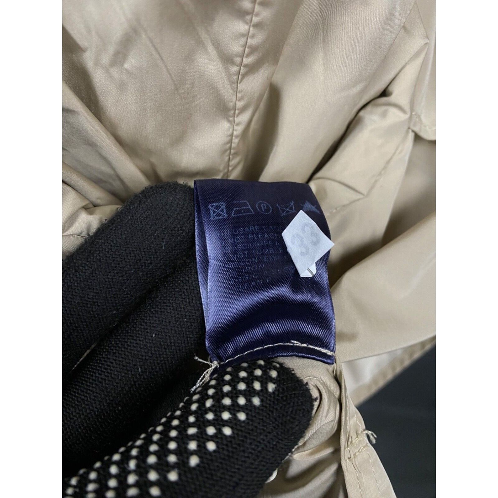 Herno MINT! Herno Women's Beige Double Breasted Trench Coat Size S Size M / US 6-8 / IT 42-44 - 11 Thumbnail