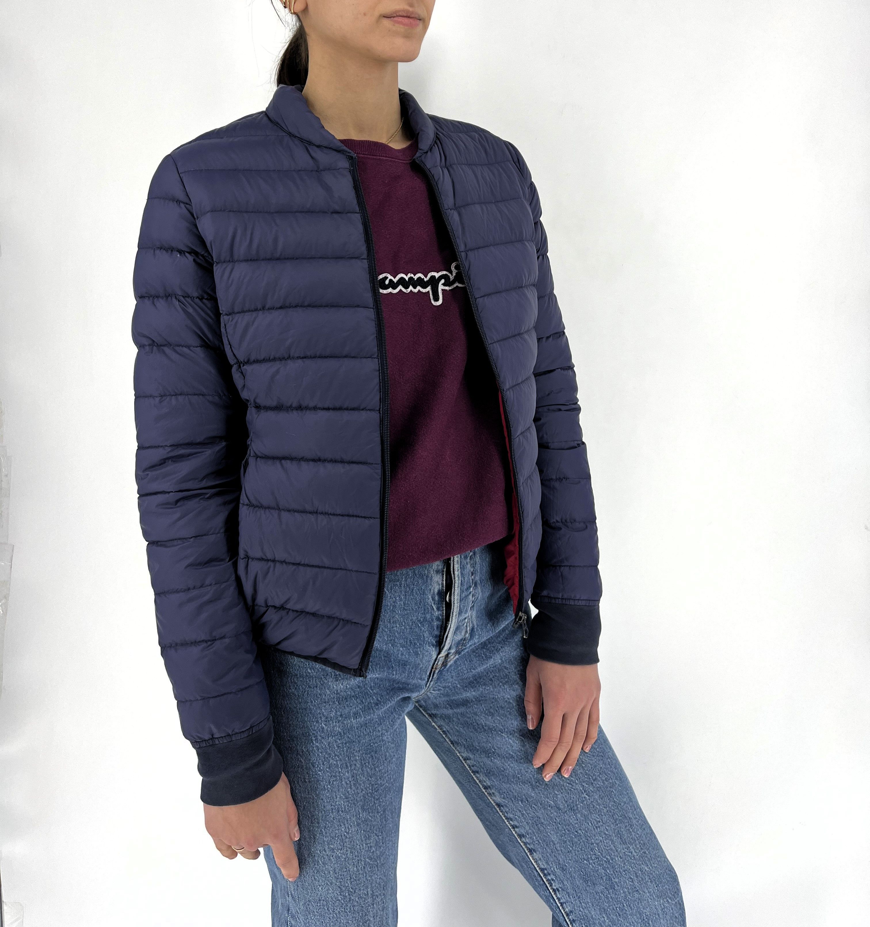 Schott × Vintage Vintage Schott Down Womens Jacket - Navy Size S Size S / US 4 / IT 40 - 2 Thumbnail