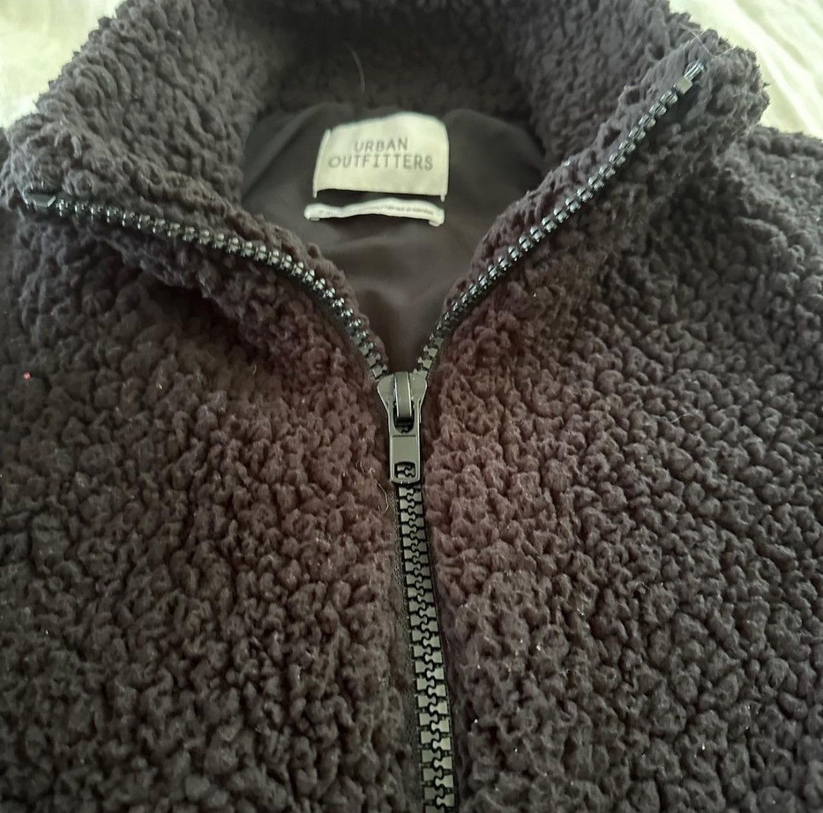 Urban Outfitters Urban Outfitters Black Sherpa Jacket Size S / US 4 / IT 40 - 3 Thumbnail