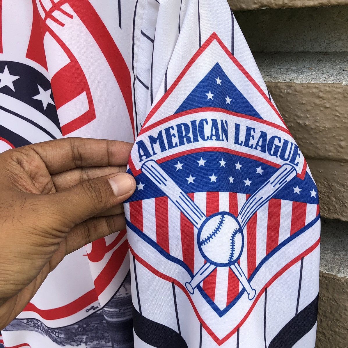 Chalk Line Vintage 1989 Chalk Line Yankees Satin Bronx Bombers Jacket Size US L / EU 52-54 / 3 - 7 Thumbnail