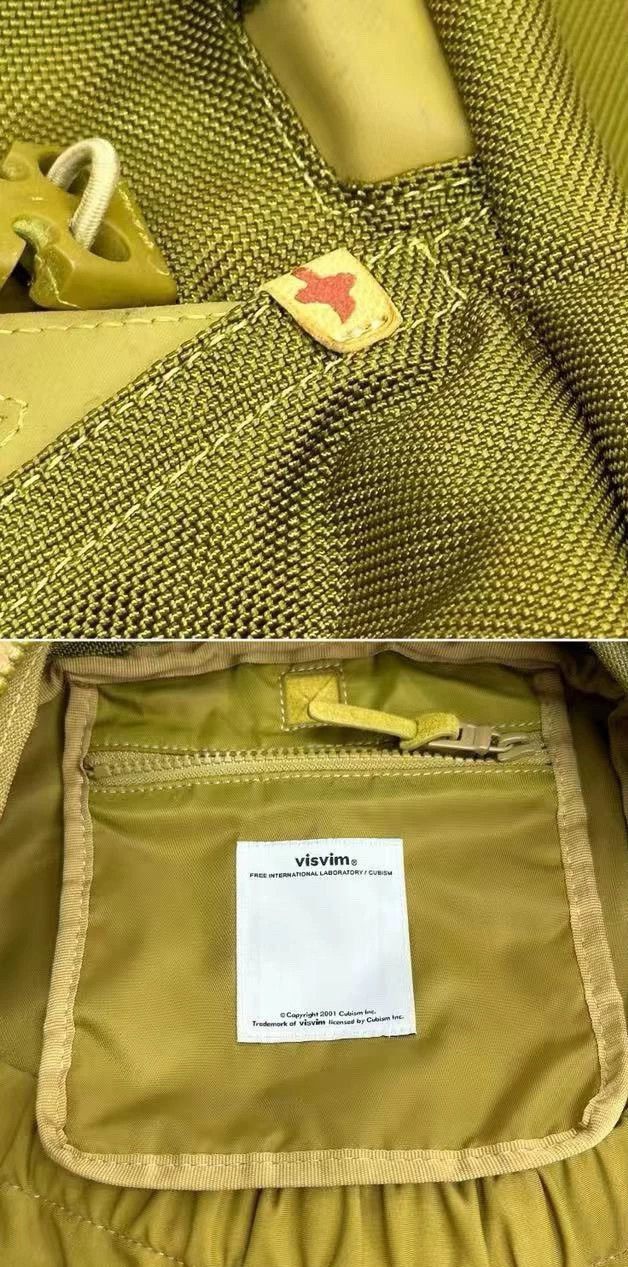 Visvim VISVIM 13AW CORDURA 20L Mustard Yellow Cross Backpack-2508 Size ONE SIZE - 5 Thumbnail