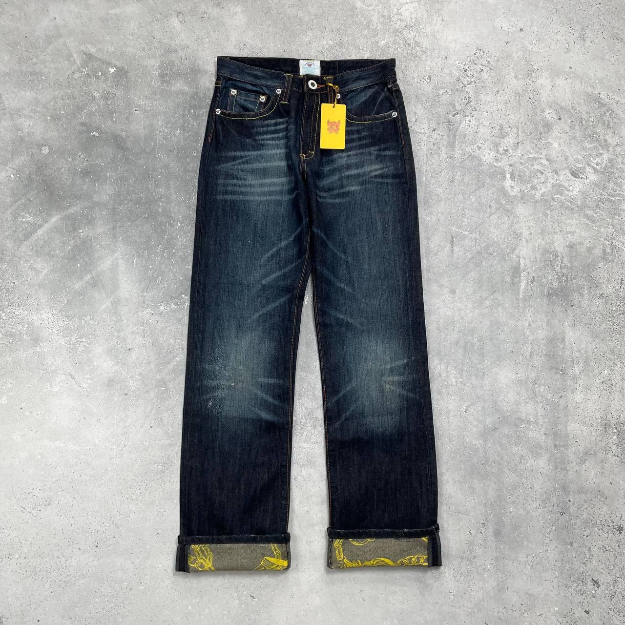 Christian Audigier × Ed Hardy Christian Audigier Kids Forever Dagger Jeans Blue Size 14/16 Size 27" / US 4 / IT 40 - 2 Thumbnail
