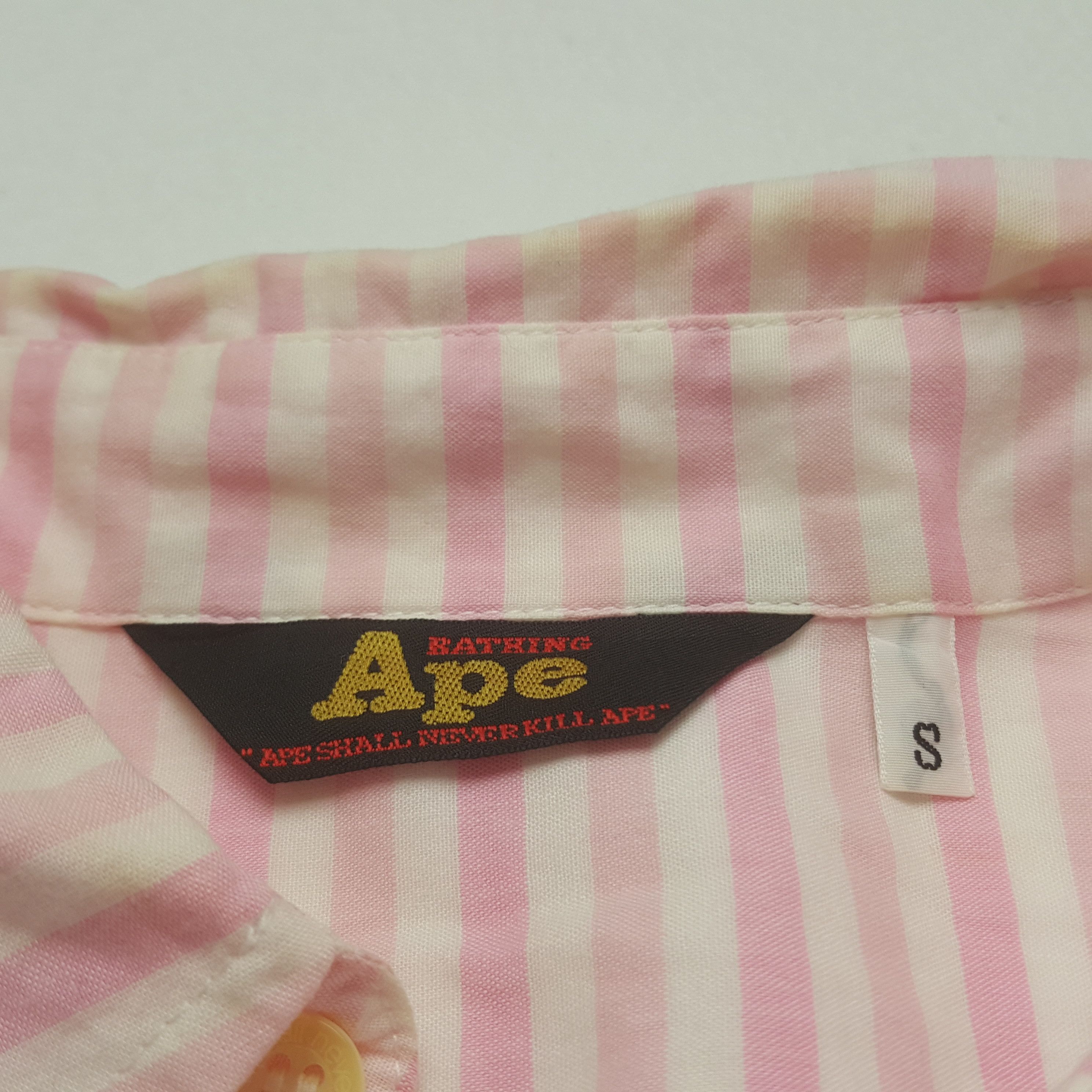Bape Vintage A Bathing Ape Japan Button Up Shirt Size US XS / EU 42 / 0 - 4 Thumbnail