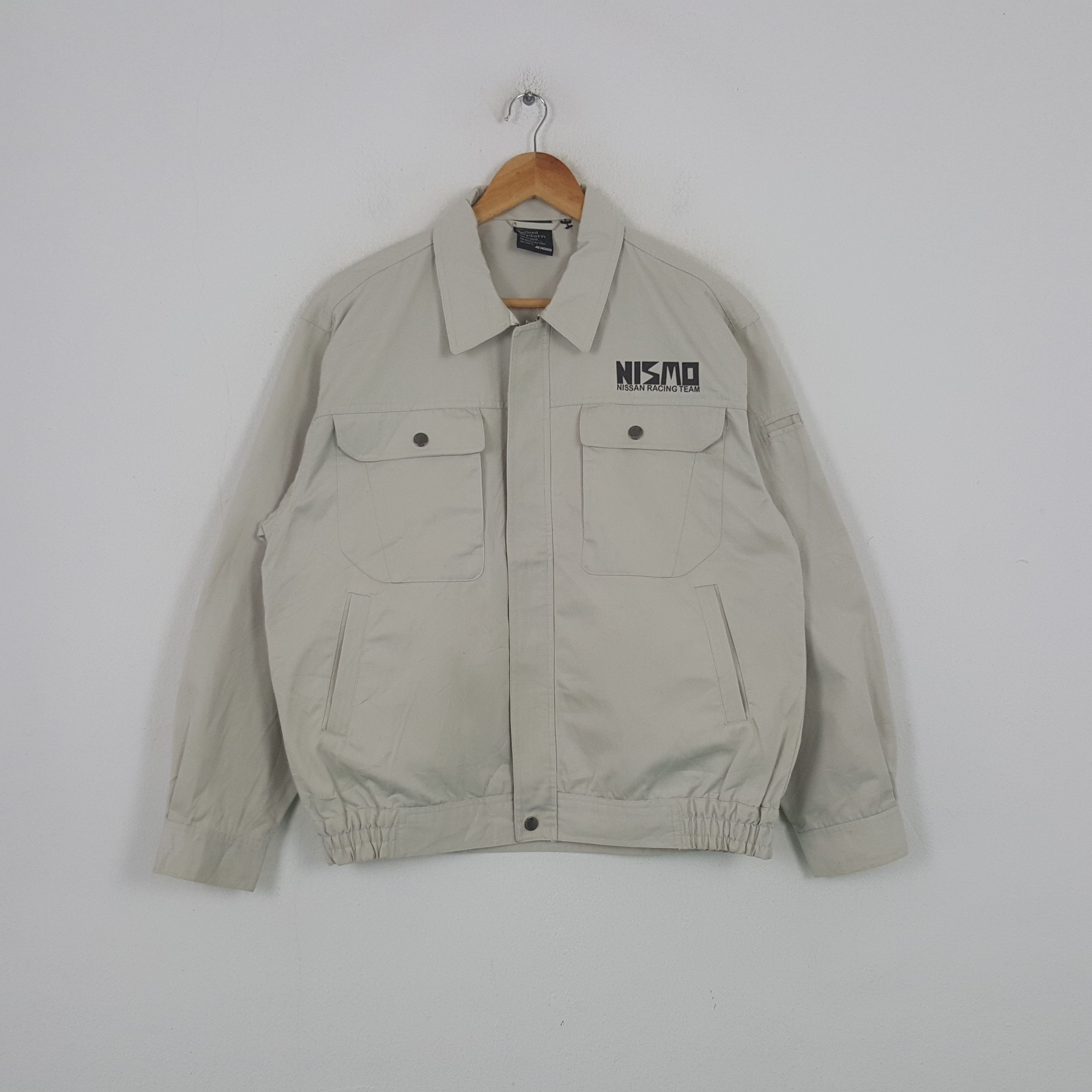 Japanese Brand Vintage Nissan Nismo Racing Team Custom Art Jacket RR4 Size US L / EU 52-54 / 3 - 3 Thumbnail