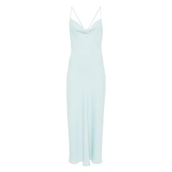 Calvin Klein CALVIN KLEIN Women Dresses LV044B053G ETHER BLUE Size XS / US 0-2 / IT 36-38 - 1 Thumbnail