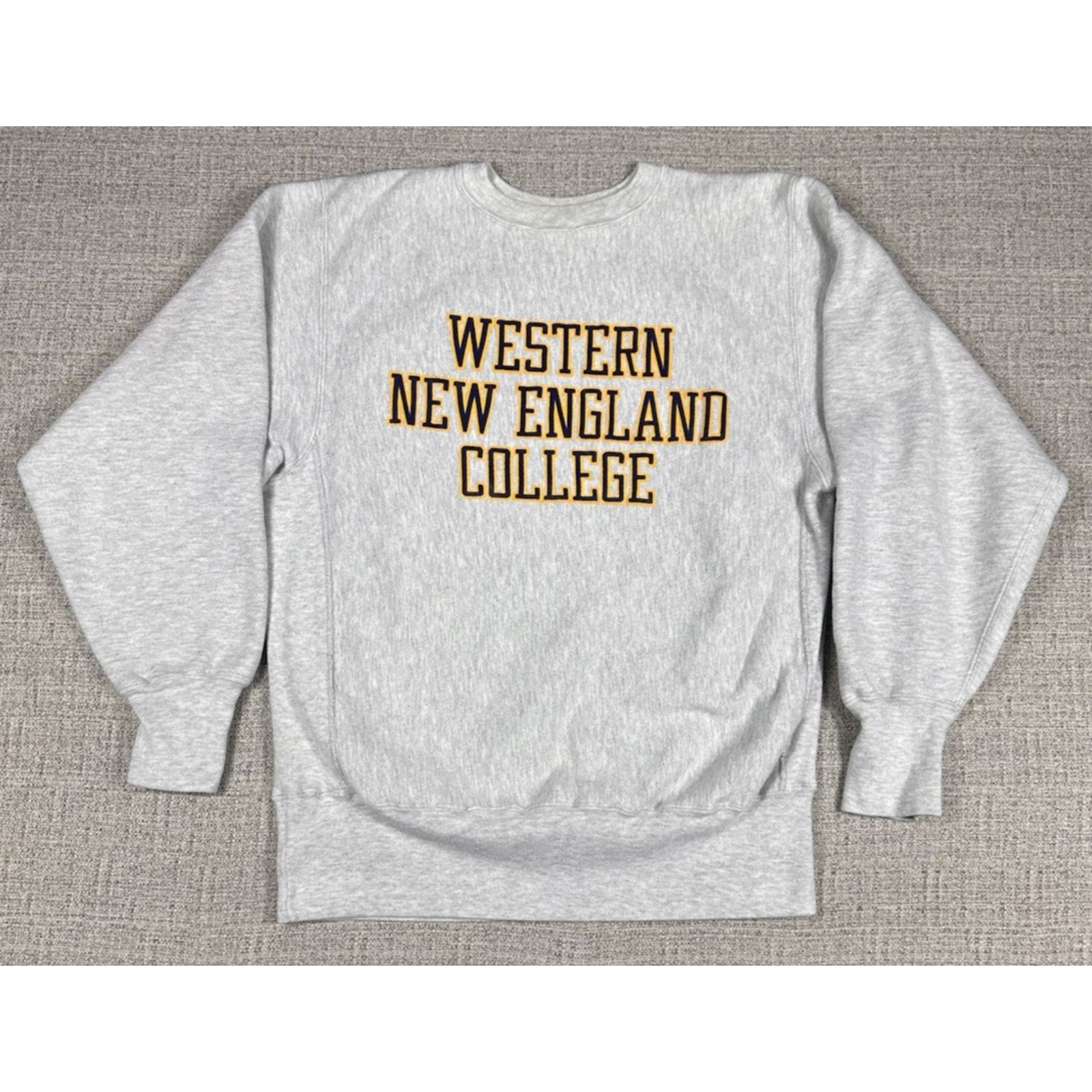 Champion Western New England Champion Reverse Weave Sweatshirt Sz L Size US L / EU 52-54 / 3 - 1 Thumbnail