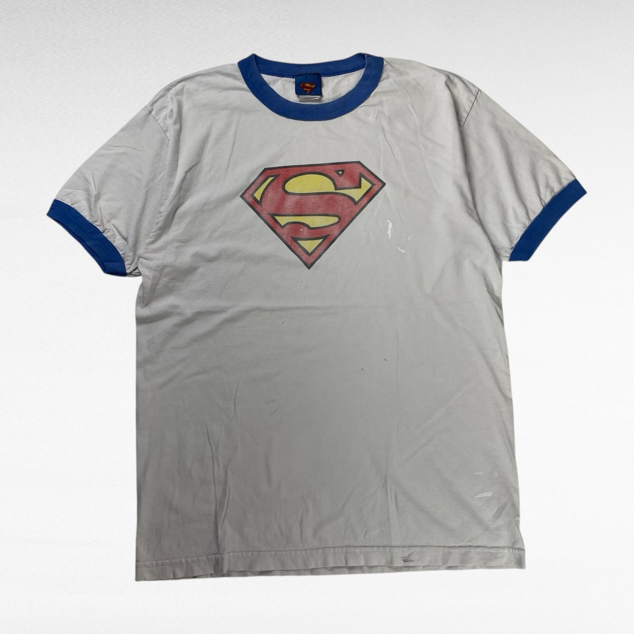 Vintage SUPERMAN 00s T-Shirt Size M Size US M / EU 48-50 / 2 - 1 Thumbnail