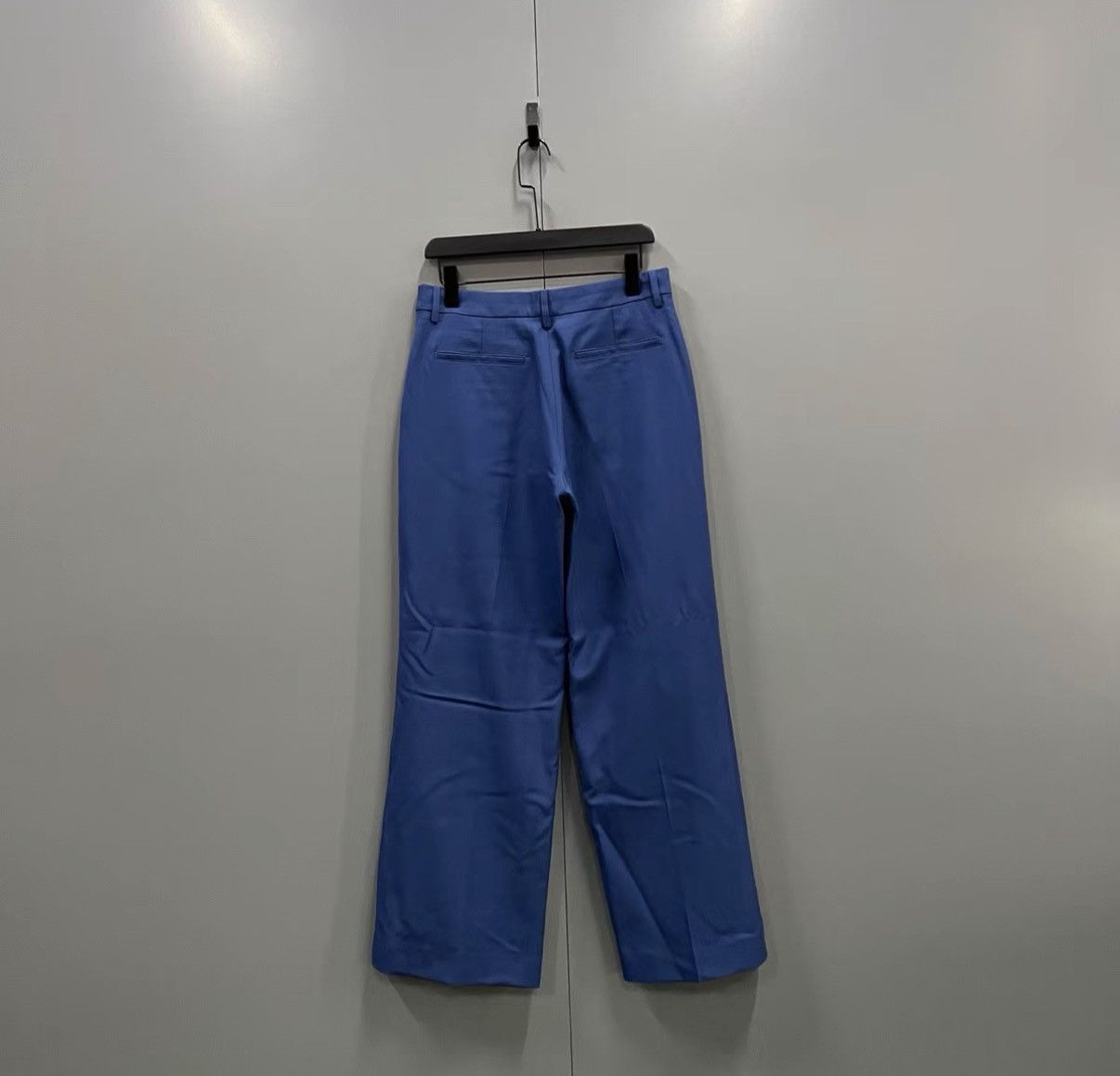 Burberry Burberry Blue Wide-leg Trousers J41 Size US 34 / EU 50 - 2 Thumbnail