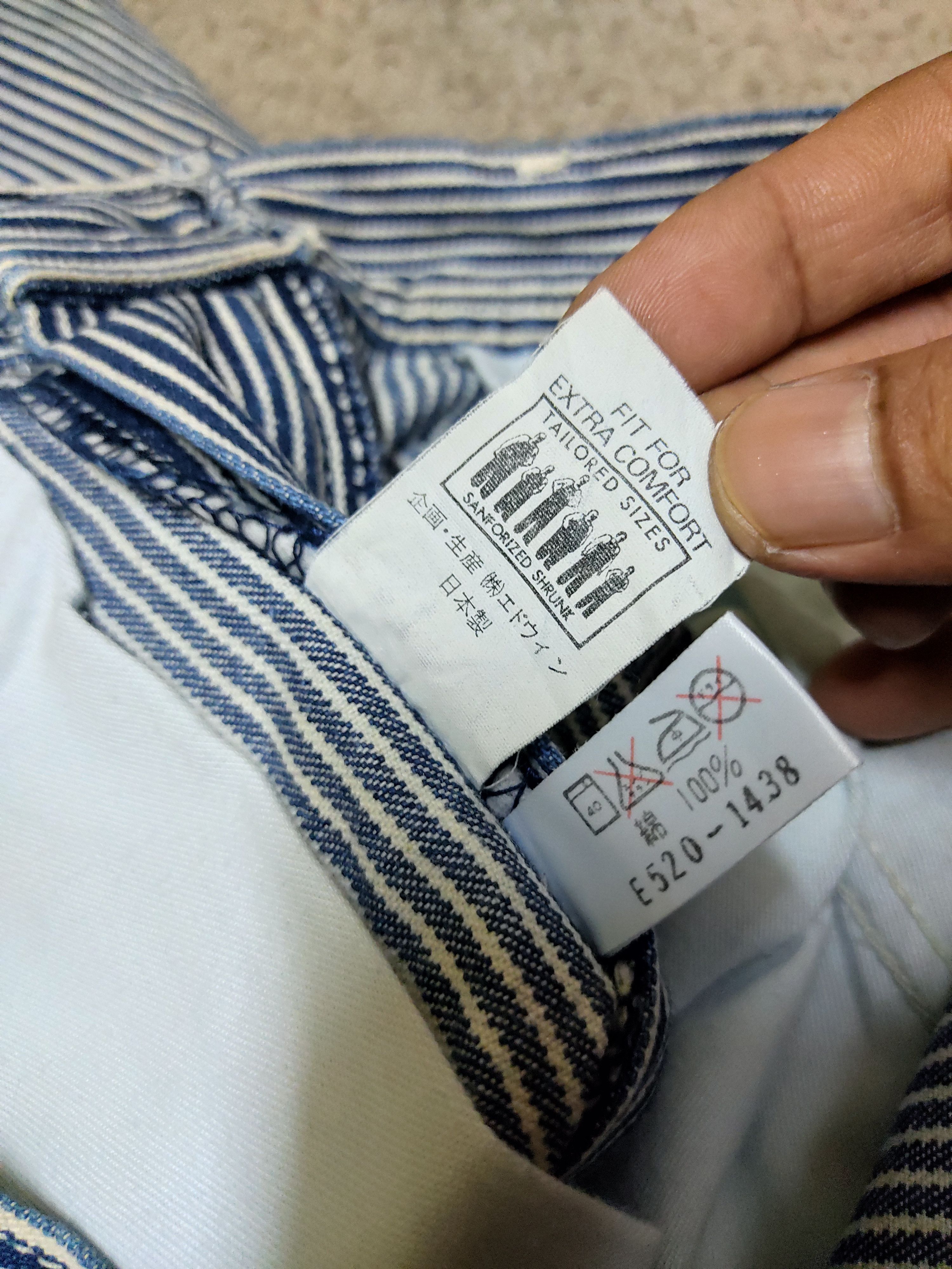 Lee Lee Railroad Hickory Carpenter pants Size US 30 / EU 46 - 11 Thumbnail