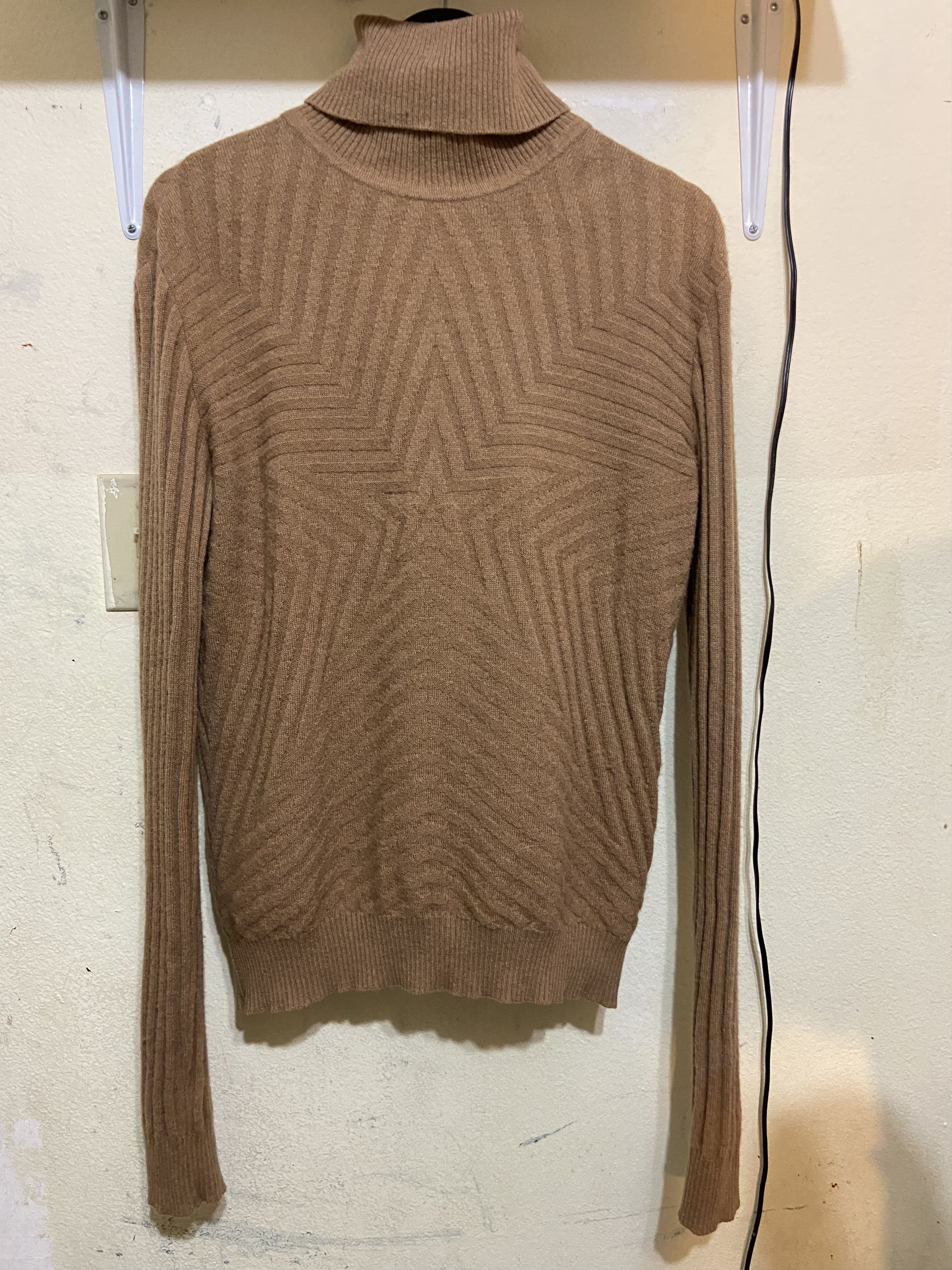 Number (N)ine AW01 "Standards" Camelhair Star Sweater Size US M / EU 48-50 / 2 - 2 Thumbnail