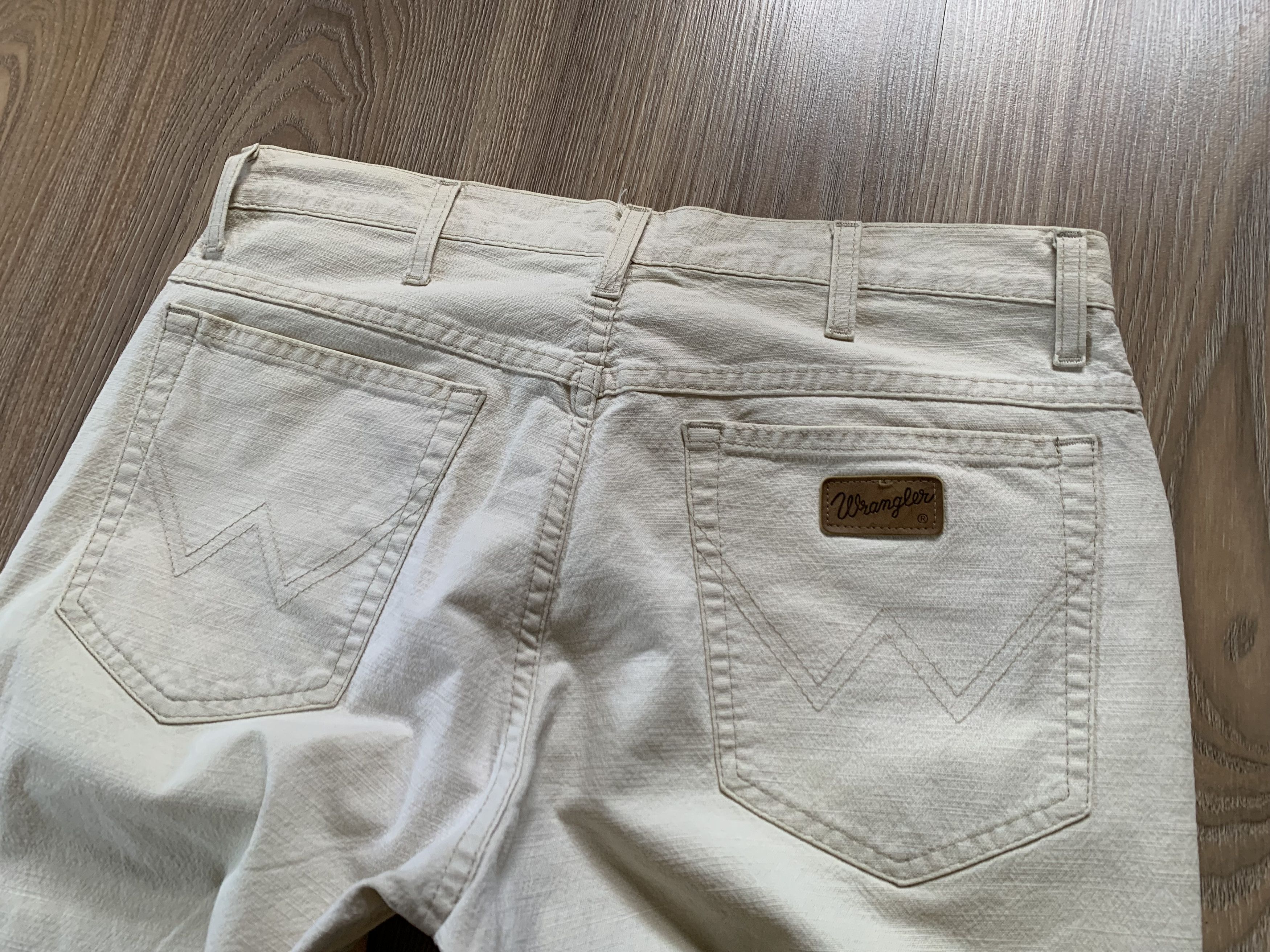 Vintage × Wrangler Wrangler Texas Stretch Vintage Beige Jeans Pants Size US 33 - 8 Thumbnail