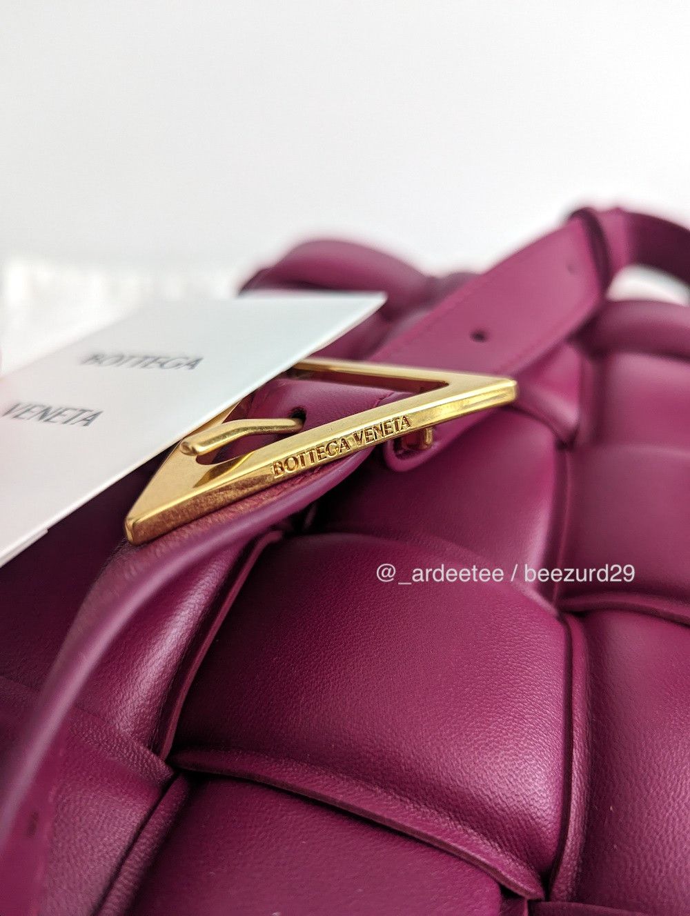 Bottega Veneta *NEW* PADDED LEATHER CASSETTE BAG CINNABAR $4,500 Size ONE SIZE - 15 Thumbnail