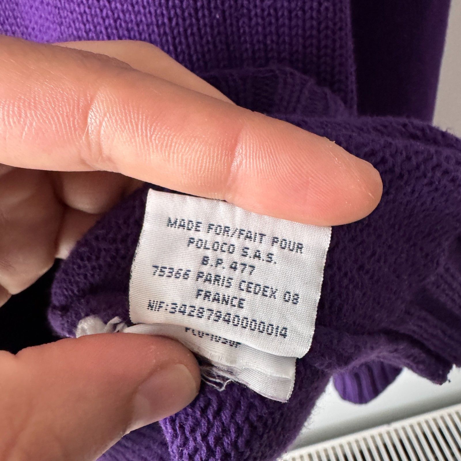 Polo Ralph Lauren Polo Ralph Lauren Vintage Knit Purple Sweater Mens Large Y2K Size US L / EU 52-54 / 3 - 8 Thumbnail