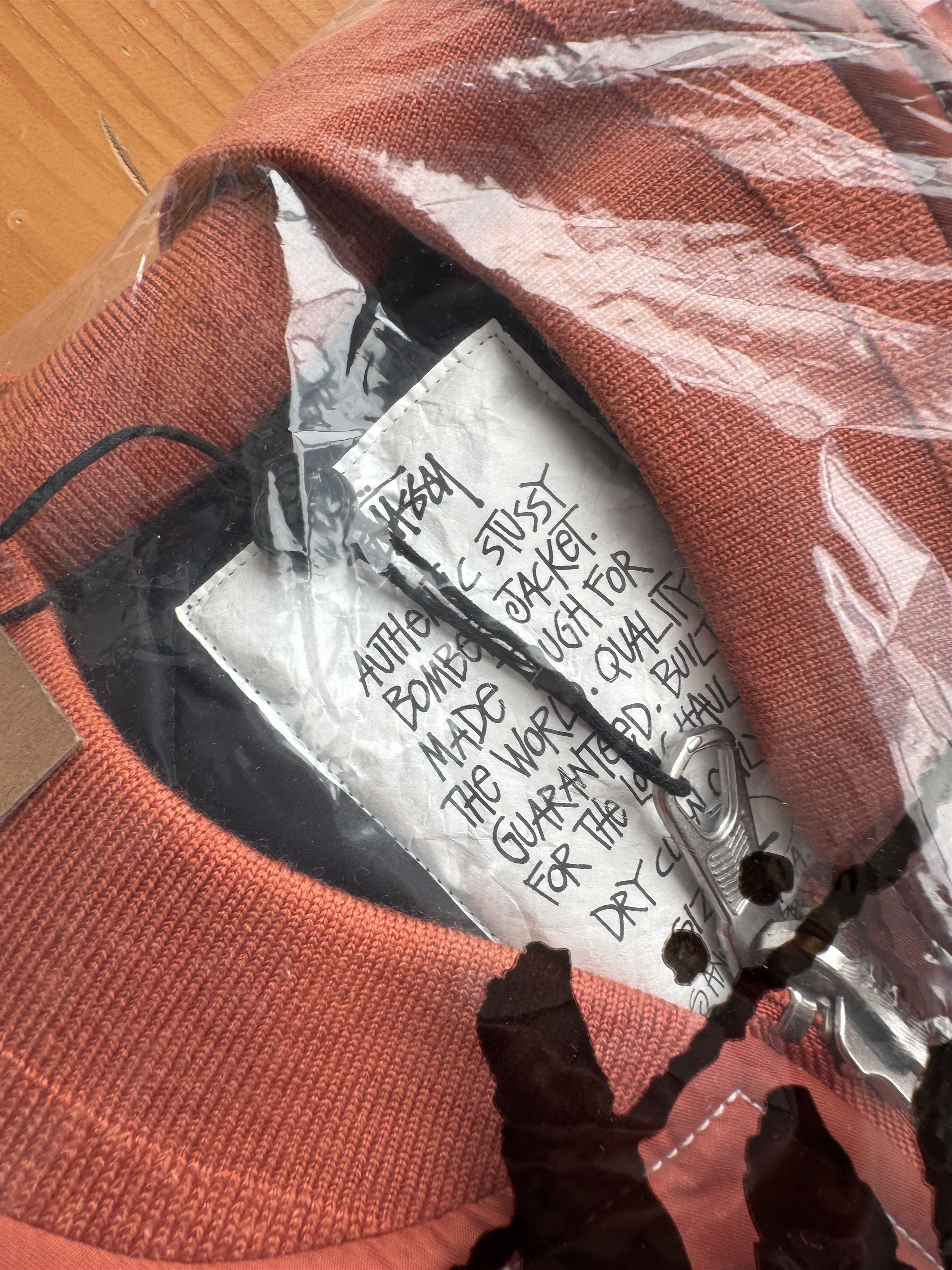 Stussy Stussy Built Bomber Jacket Brick Size US L / EU 52-54 / 3 - 3 Thumbnail