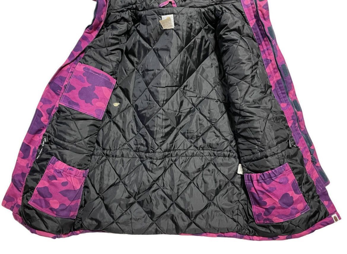Bape × Carhartt RARE OG 2006 A BATHING APE X CARHARTT PURPLE CAMO JKT Size US M / EU 48-50 / 2 - 3 Thumbnail