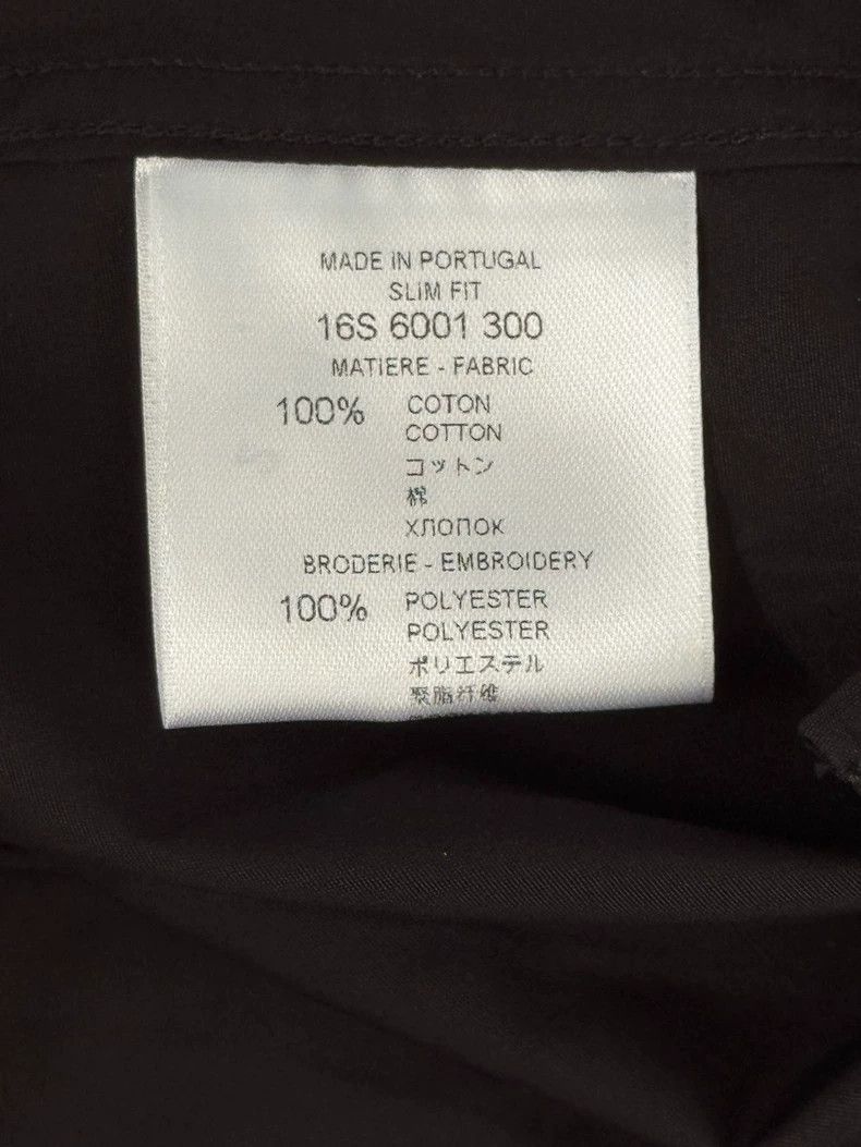 Givenchy Givenchy Size38 Black classic five-star shirt, size 38, mad Size US M / EU 48-50 / 2 - 6 Thumbnail