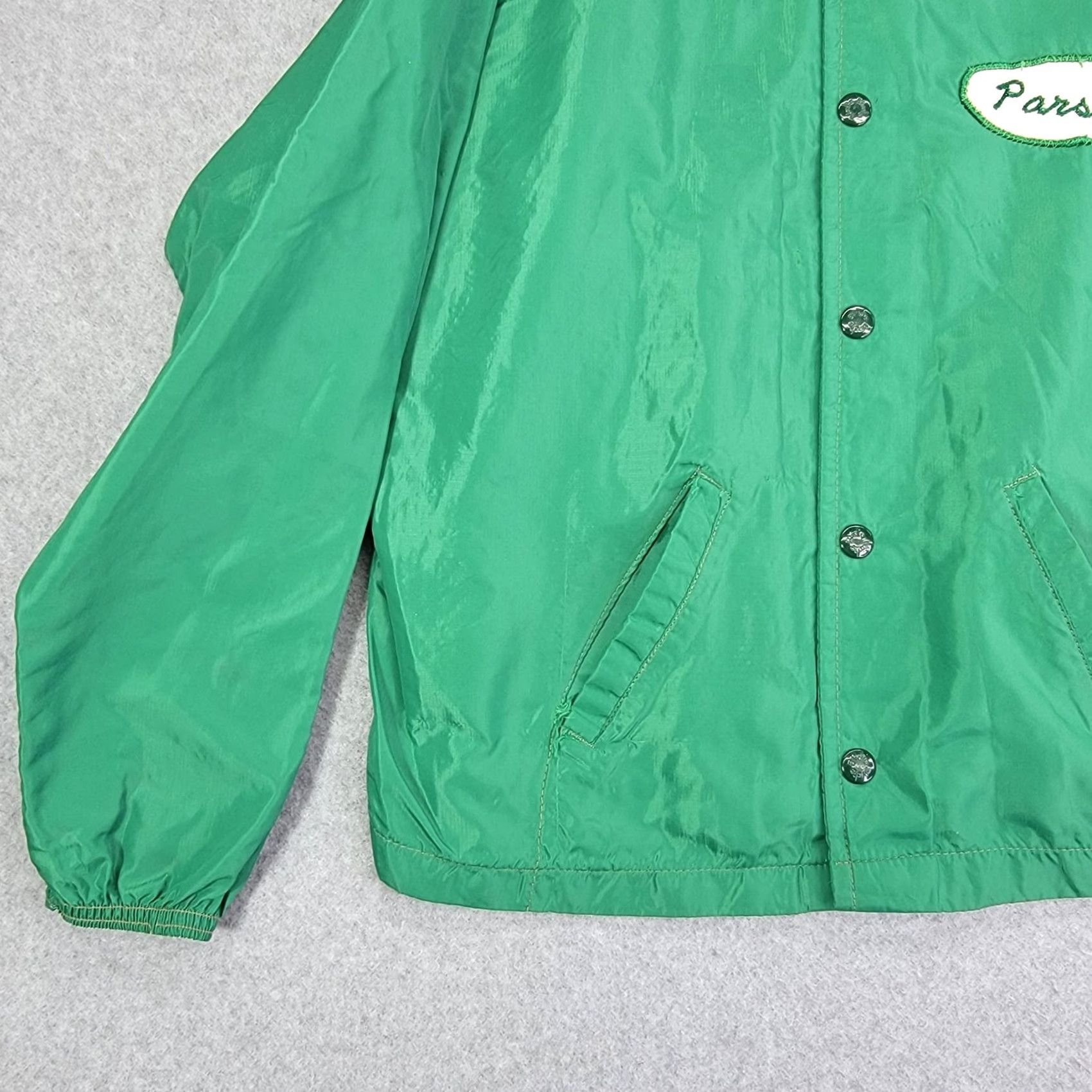 Vintage VINTAGE Birdie Wind Breaker Mens Size M Green Baseball Windbreaker Jacket Size US M / EU 48-50 / 2 - 3 Thumbnail