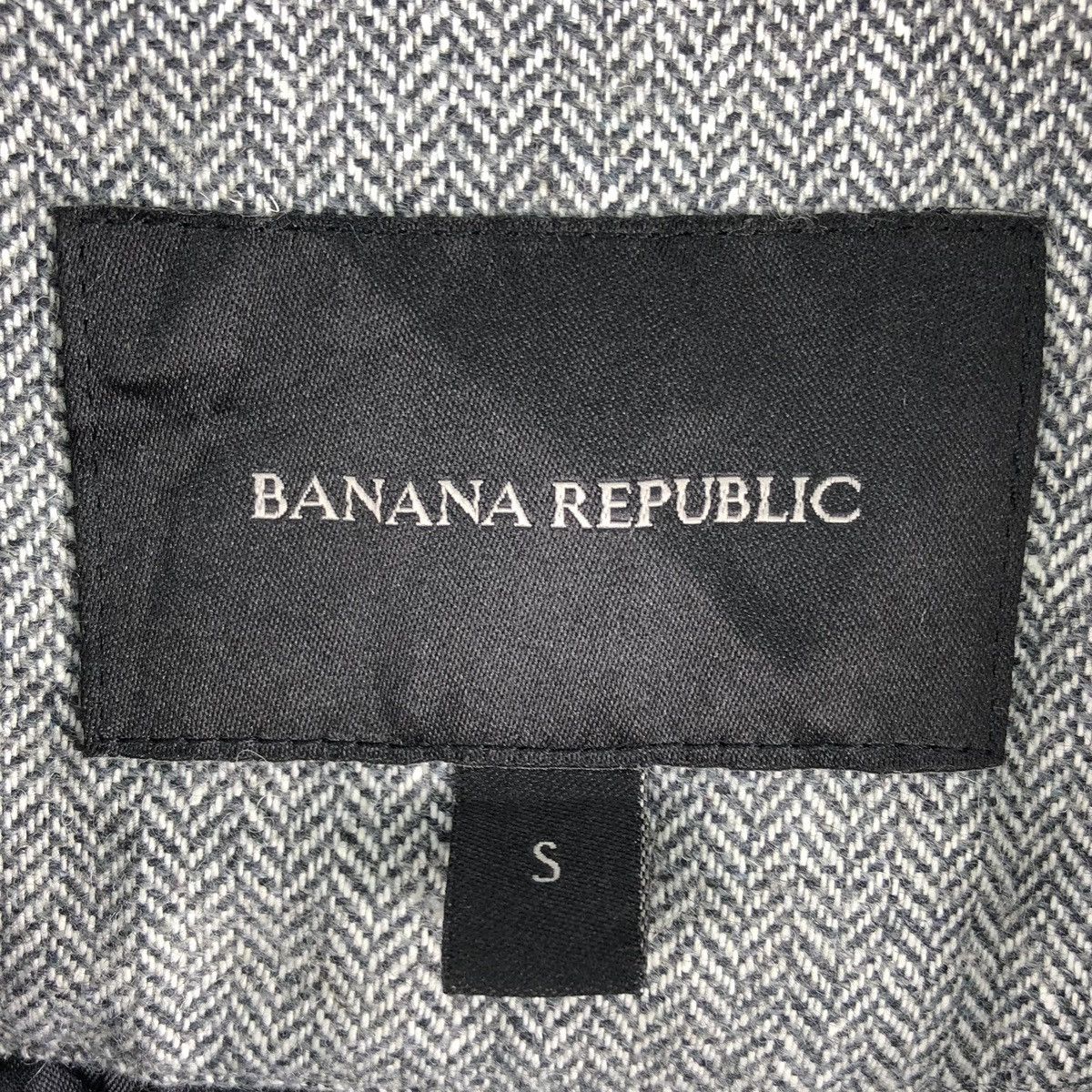 Banana Republic Banana Republic Harringbone Puffer Jacket Buckle Collar Size US S / EU 44-46 / 1 - 17 Thumbnail