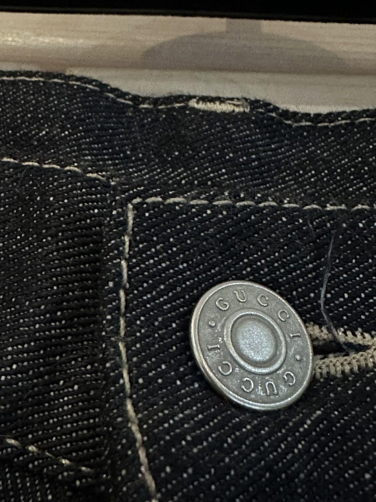 Gucci Gucci demna primavera denim jean shorts jorts Size US 34 / EU 50 - 3 Thumbnail