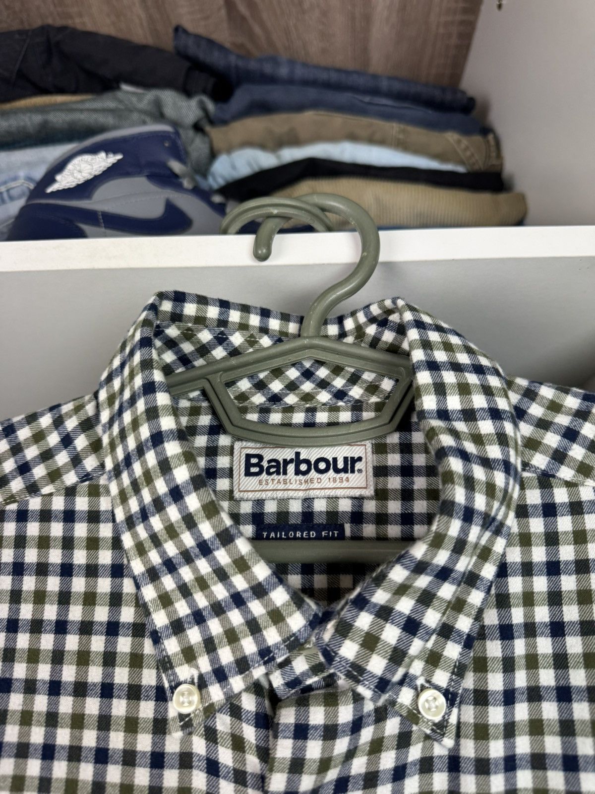 Barbour Barbour Finkle Tailored Gingham Shirt Mens Size US M / EU 48-50 / 2 - 3 Thumbnail