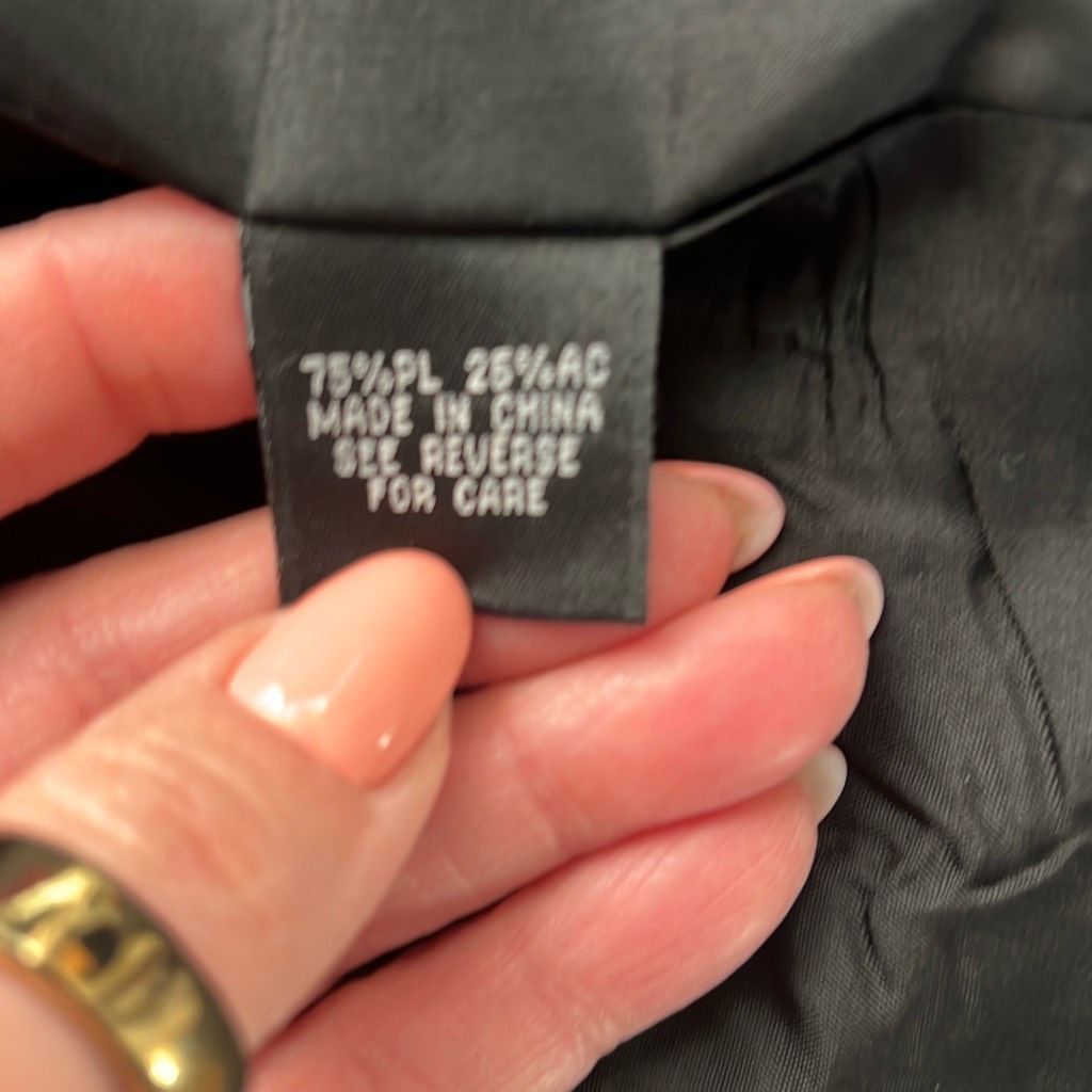 Benson Bensoni Textured Moto Peplum Jacket (306) Size XS / US 0-2 / IT 36-38 - 14 Thumbnail