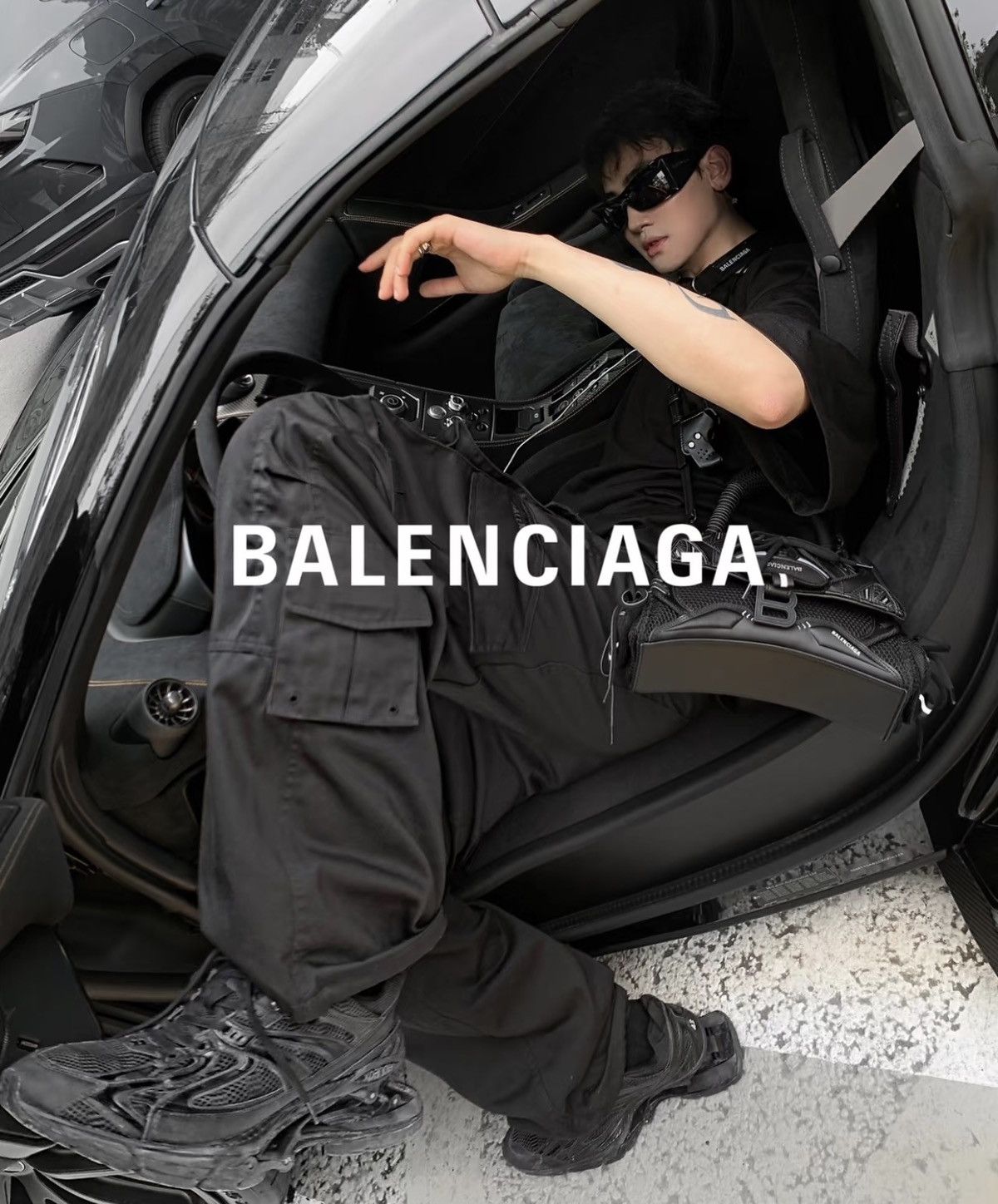Balenciaga X-Pander Black Sneakers - Demna Gvasalia, Men's (Size 9.5)