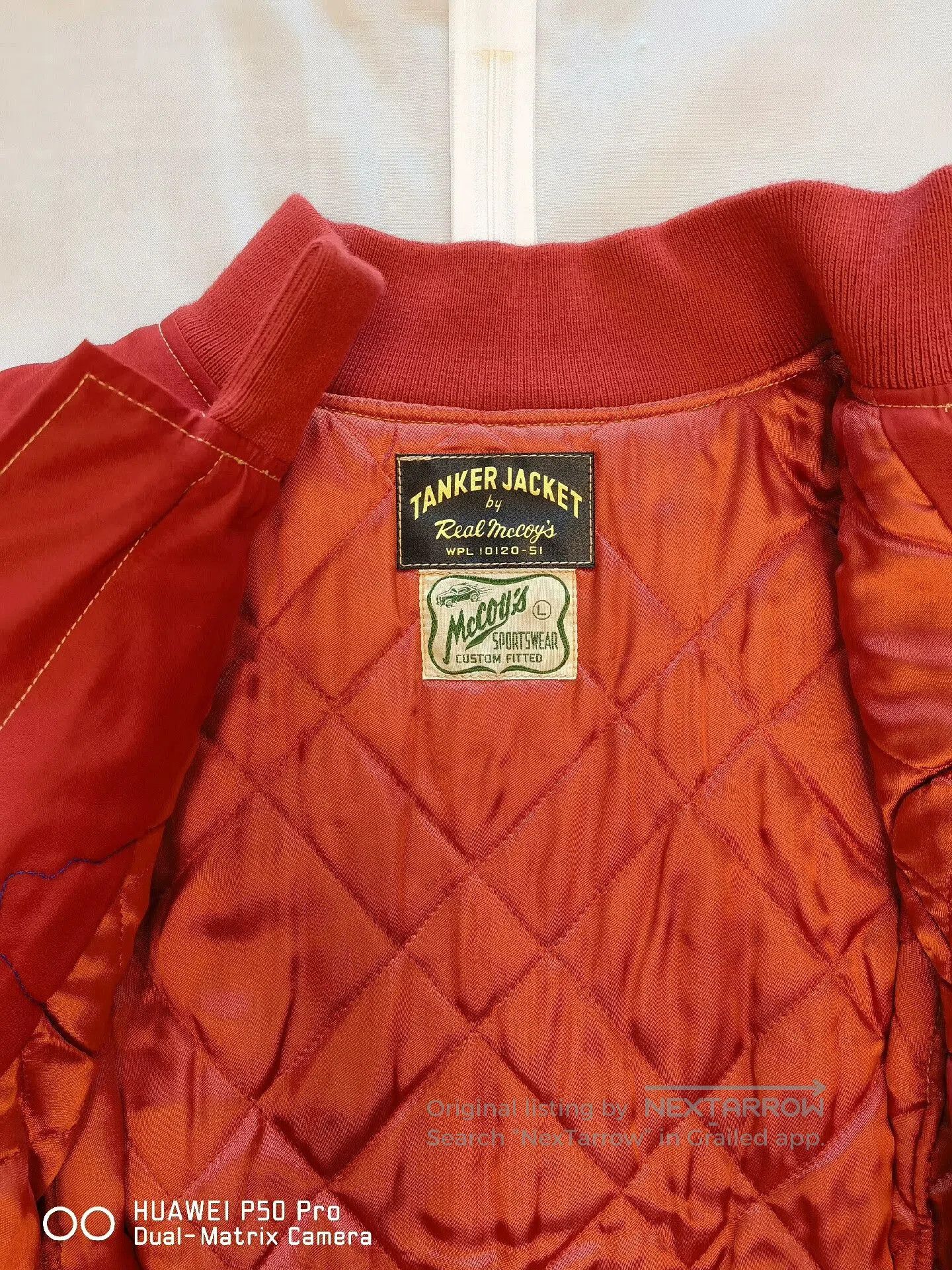 The Real McCoy's Real McCoy Roadrunner Racing Club Jacket. Size US M / EU 48-50 / 2 - 5 Thumbnail