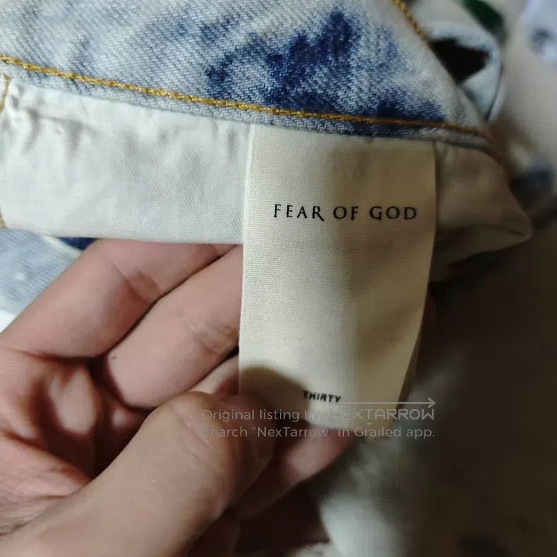 Fear of God Fear of God 5th rendered jeans Size US 30 / EU 46 - 6 Thumbnail