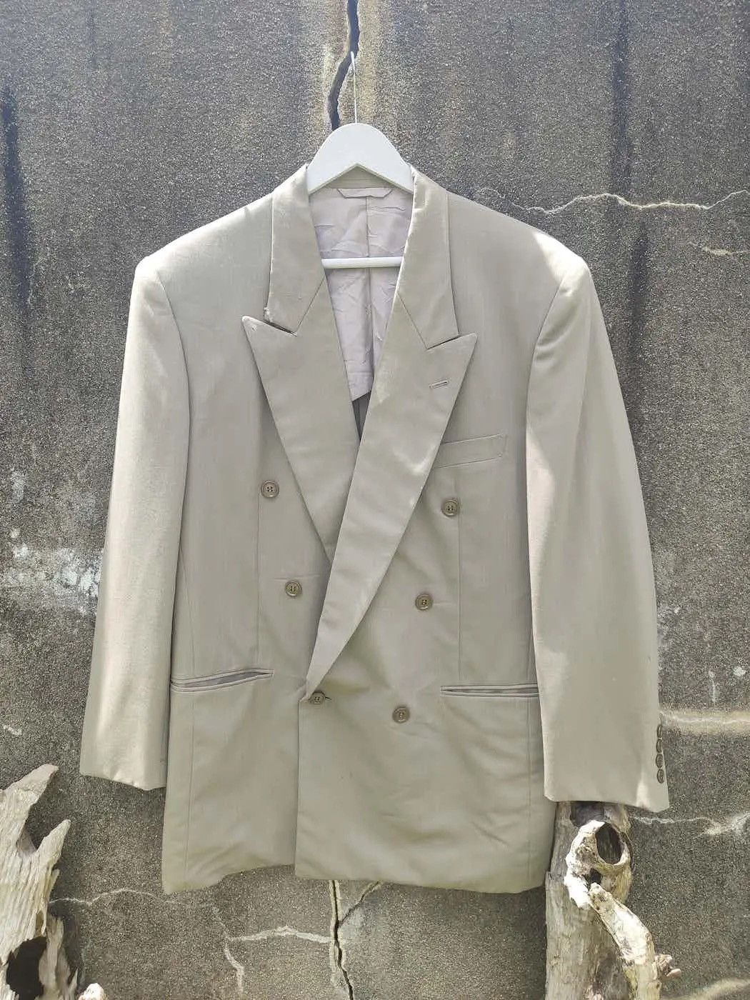 Christian Dior Monsieur × Vintage Vintage Christian Dior Monsieur Double-Breasted Blazer Size 46R - 1 Thumbnail