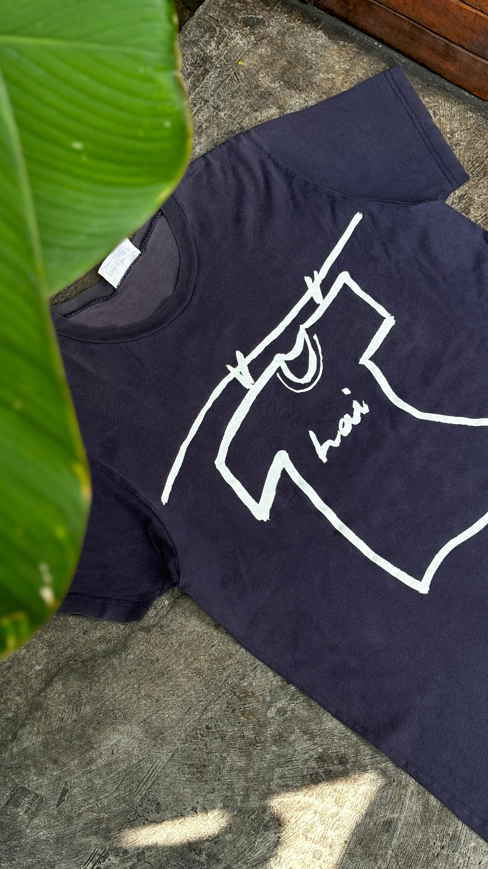 Hai Sporting Gear × Issey Miyake Vintage Issey Miyake Hai Sporting Gear Tee Tshirt Size US M / EU 48-50 / 2 - 8 Thumbnail