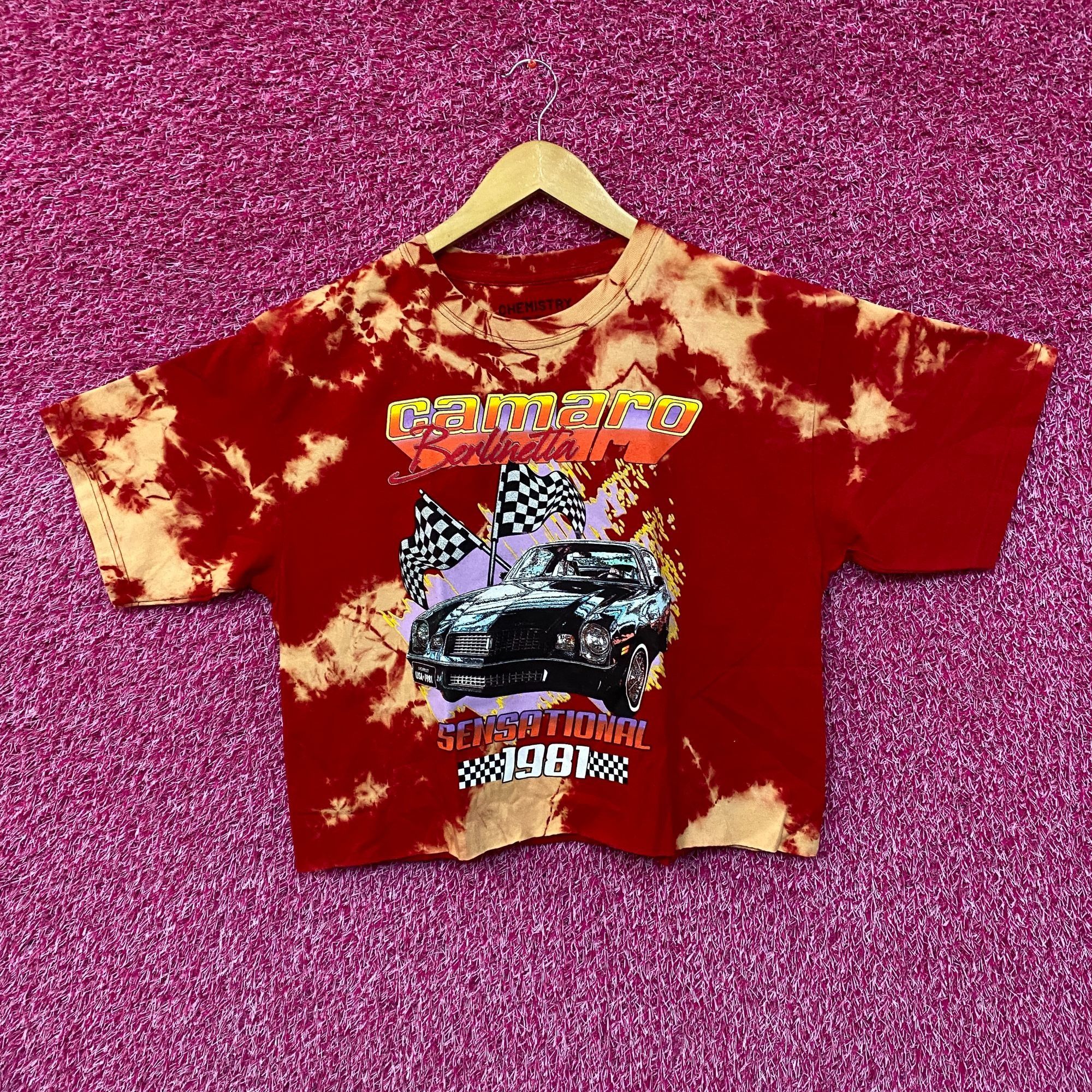 Chemistry Camaro Berlinetta Sensational 1981 Promo Tie Dye Crop Top L Size L / US 10 / IT 46 - 1 Thumbnail