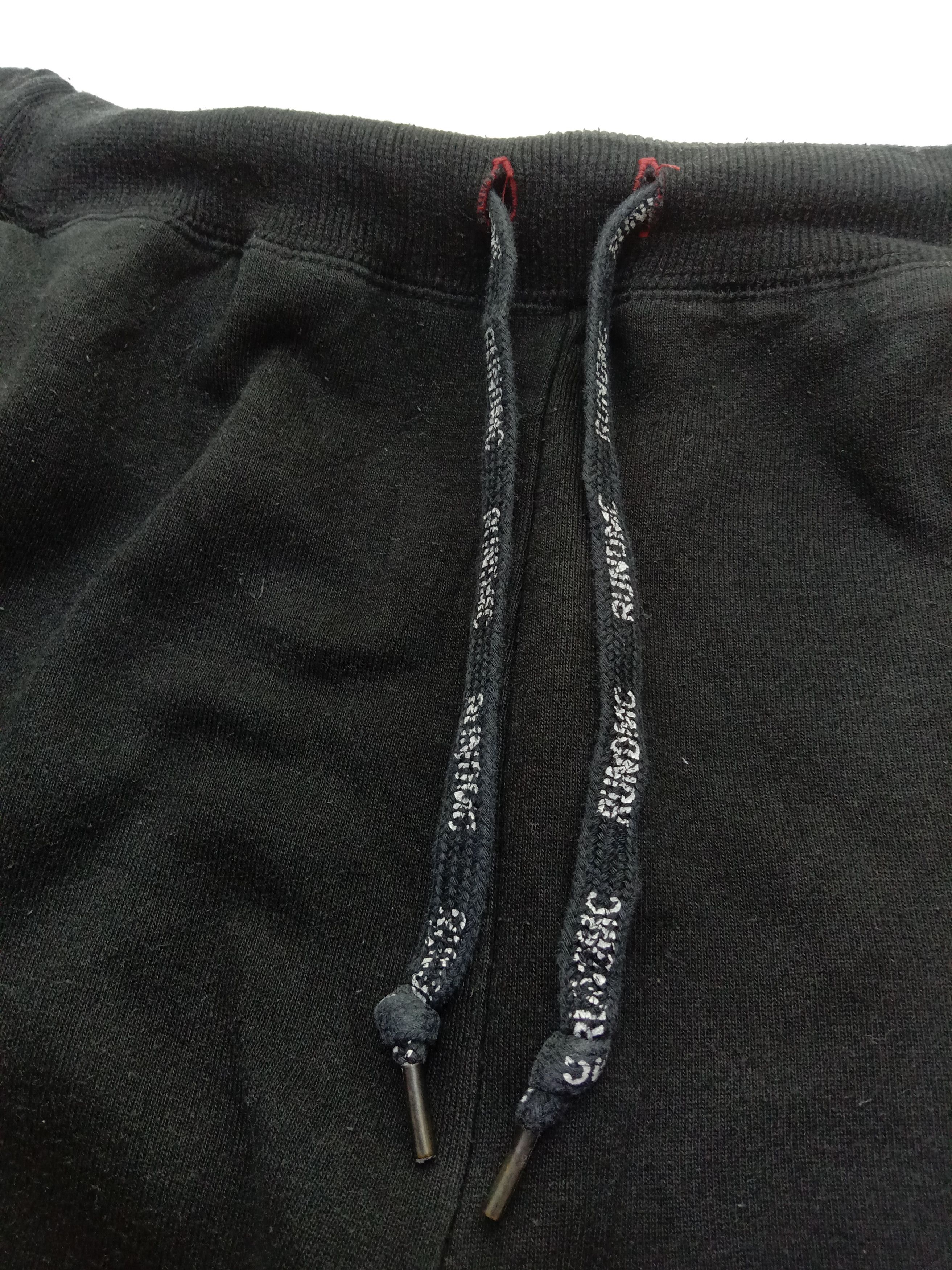 RUN DMC Vintage Run Dmc Black Jogger Pants Size US 33 - 10 Thumbnail