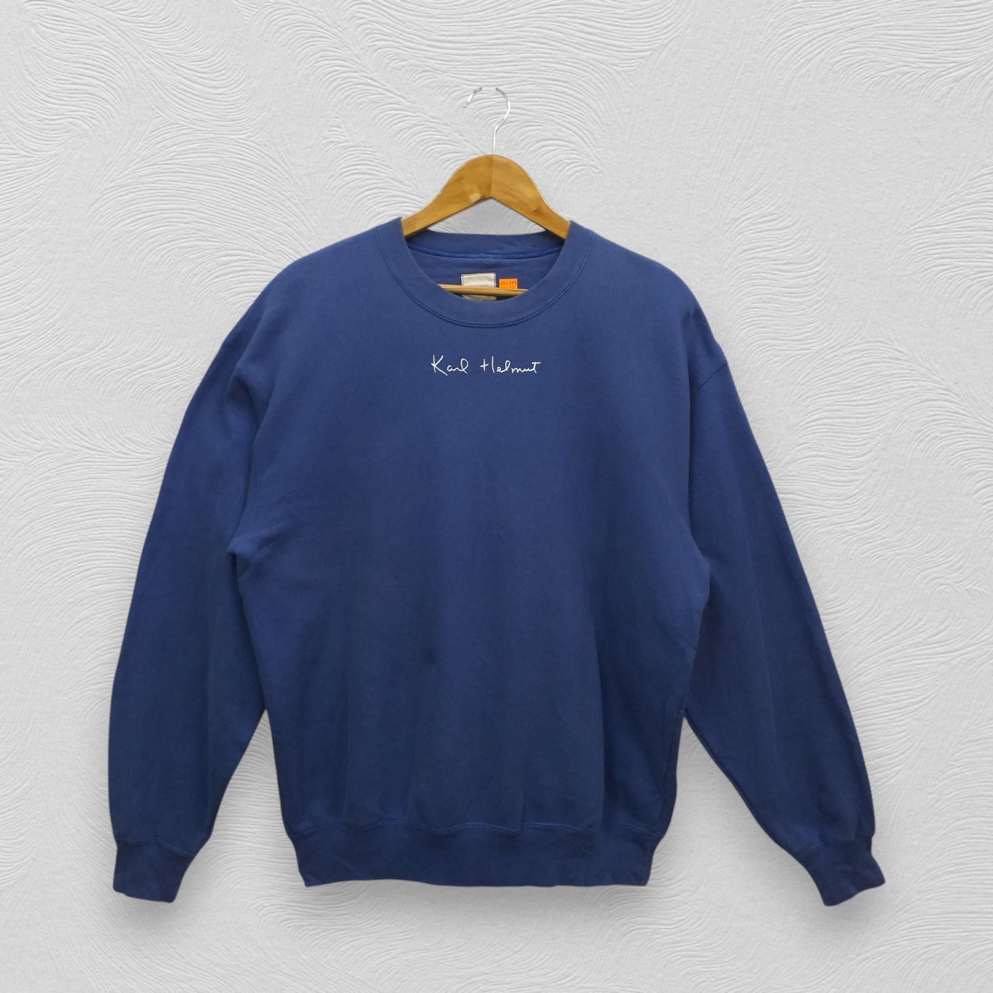 Japanese Brand Vintage Karl Helmut Spell Out Sweatshirt -SW019 Size US L / EU 52-54 / 3 - 2 Thumbnail