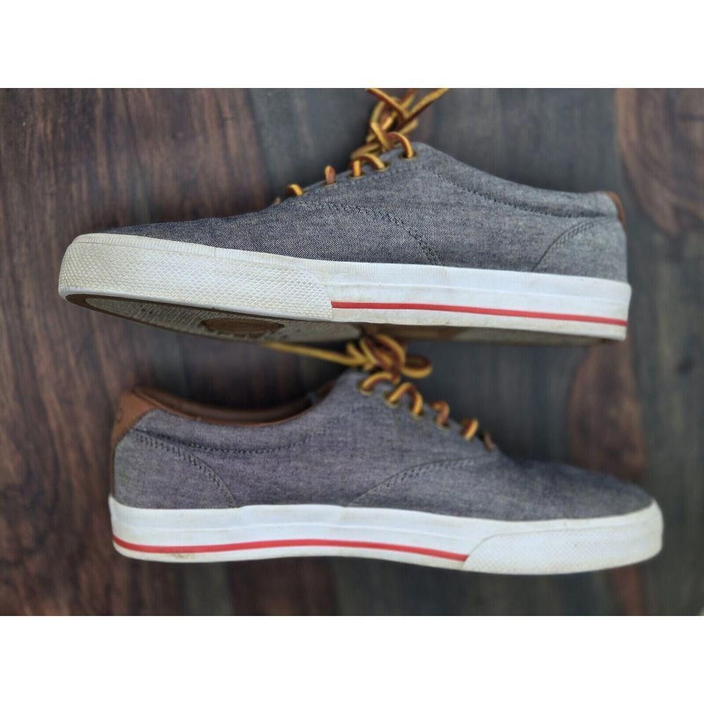 Polo Ralph Lauren Polo Ralph Lauren Vintage Vaughn Mens 10 Denim Boat Shoe D Size US 10 / EU 43 - 9 Thumbnail