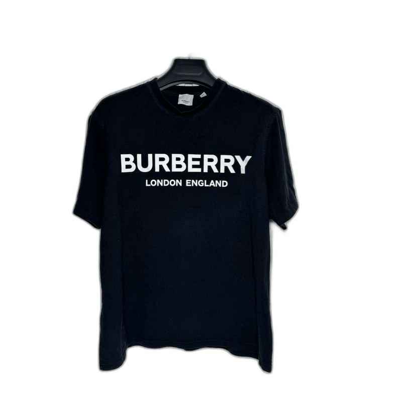 Burberry Burberry Black Logo Short Sleeve T-Shirt Size US M / EU 48-50 / 2 - 1 Thumbnail