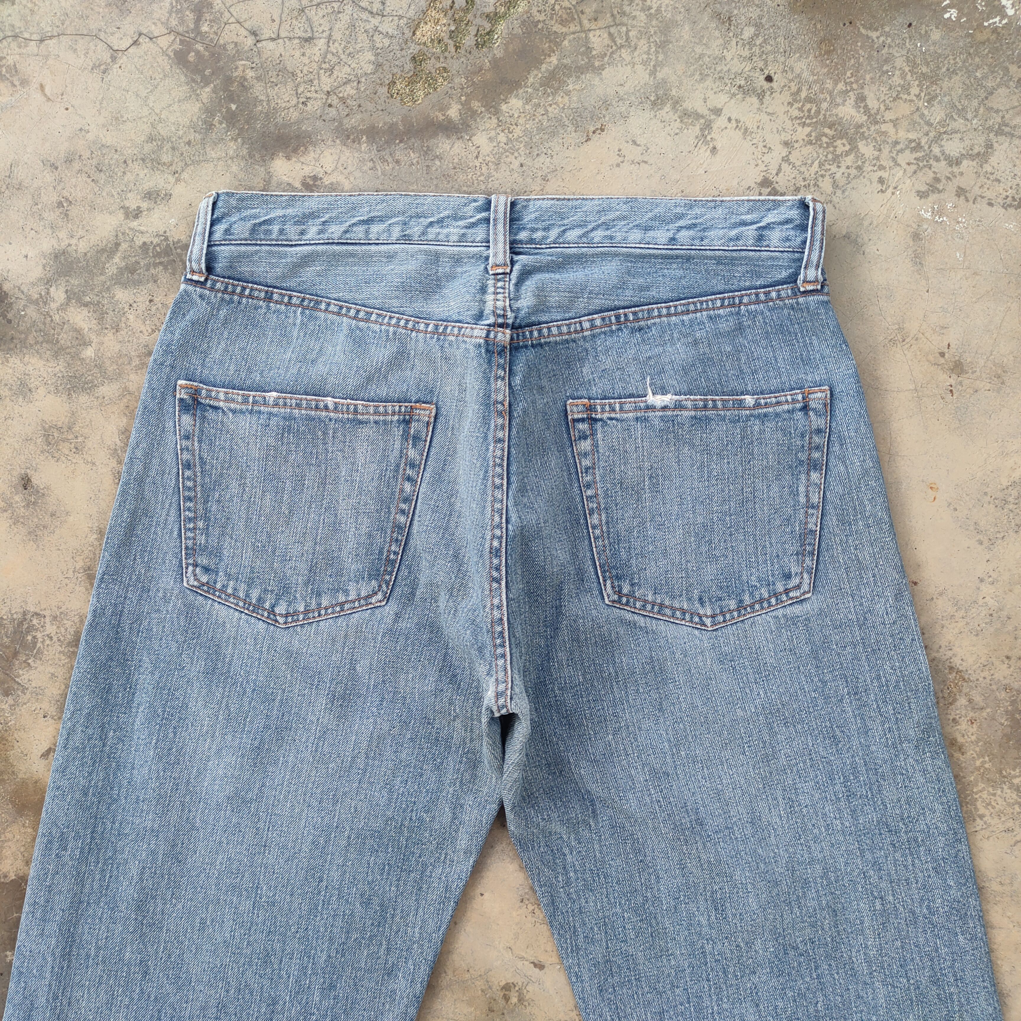 Japanese Brand W33 VINTAGE JAPANESE FAMOCK FADED JEANS DENIM PANTS Size US 33 - 9 Thumbnail