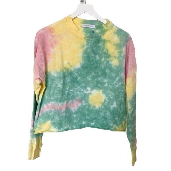 Daydreamer Daydreamer Tie-Dye Long Sleeve Top Size XS / US 0-2 / IT 36-38 - 7 Thumbnail
