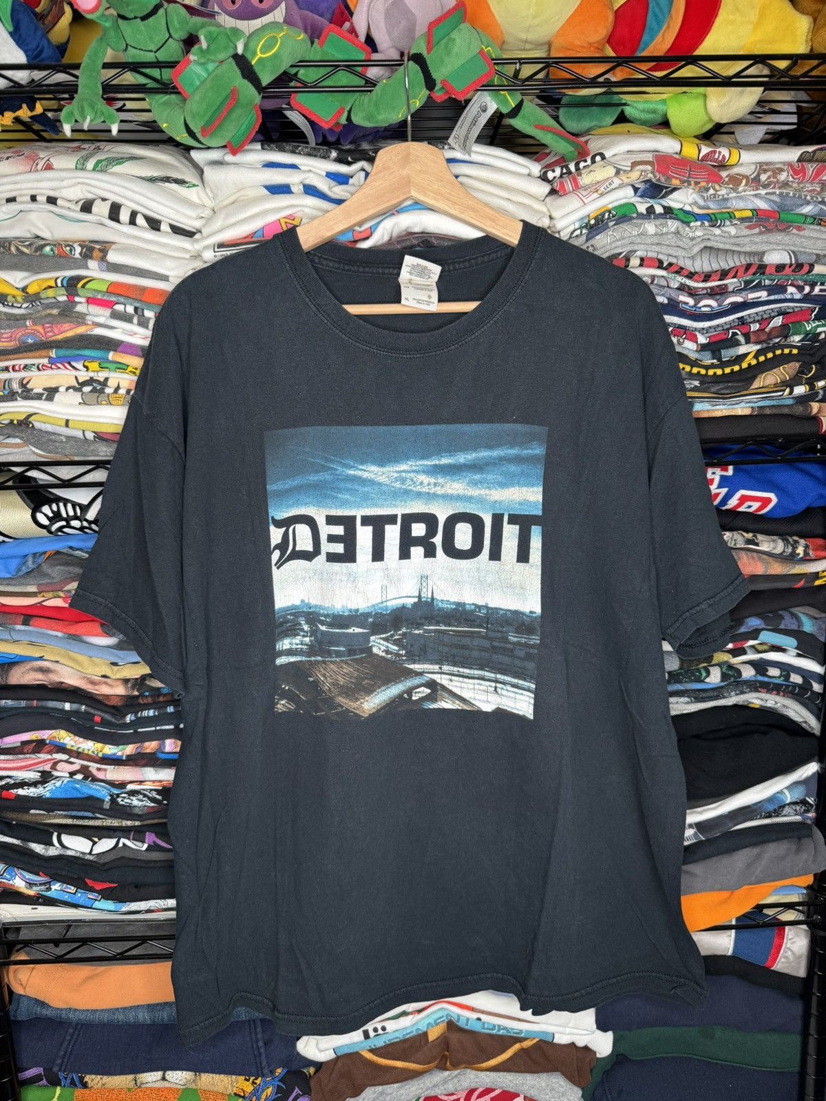Rap Tees 2009 Eminem Relapse Tour Rap T-Shirt Detroit XL Black Size US XL / EU 56 / 4 - 1 Thumbnail