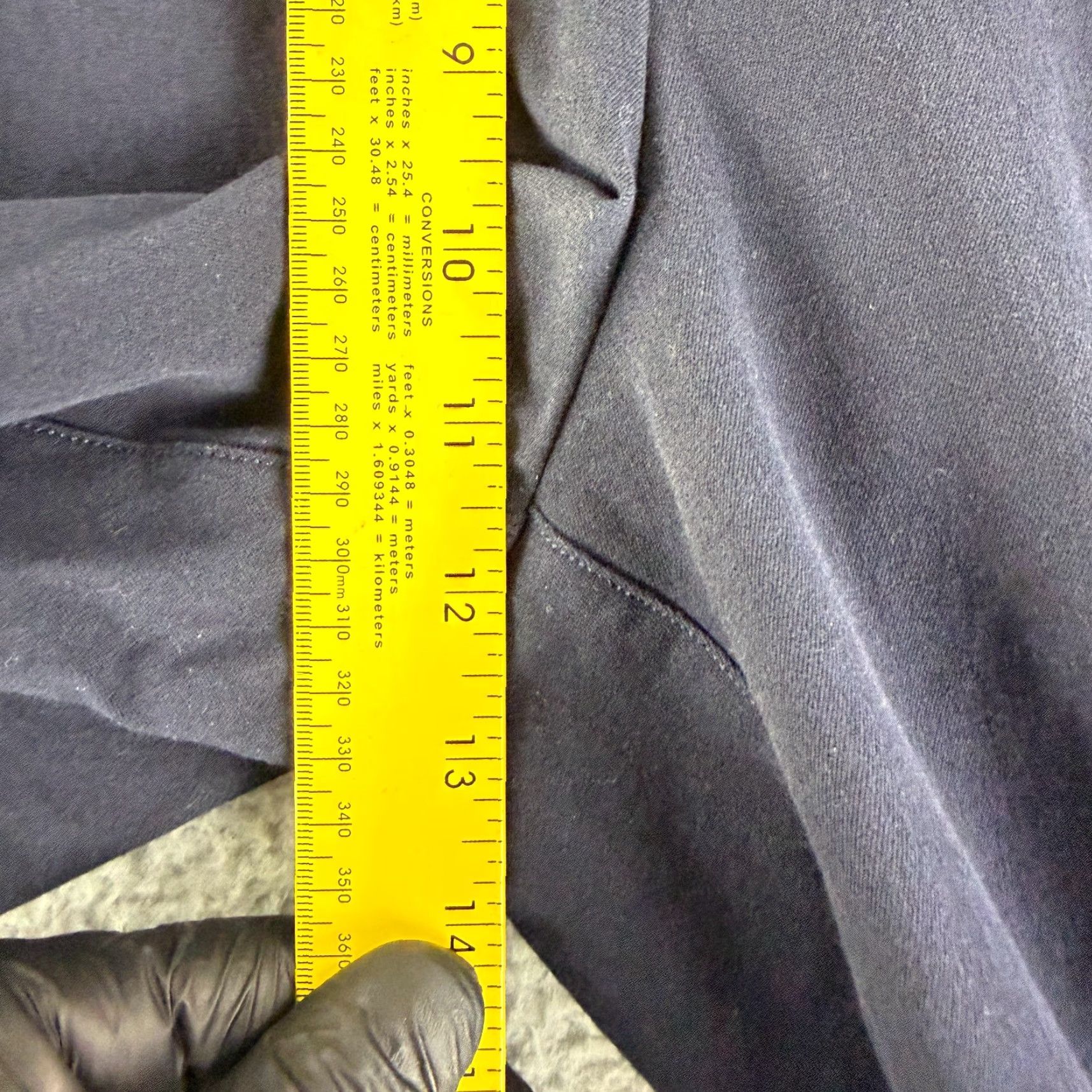 Spanx Spanx On The Go Ankle Slim Straight Pant Womens L Tall Black Pull On Stretch Size 36" / US 14 / IT 50 - 6 Thumbnail