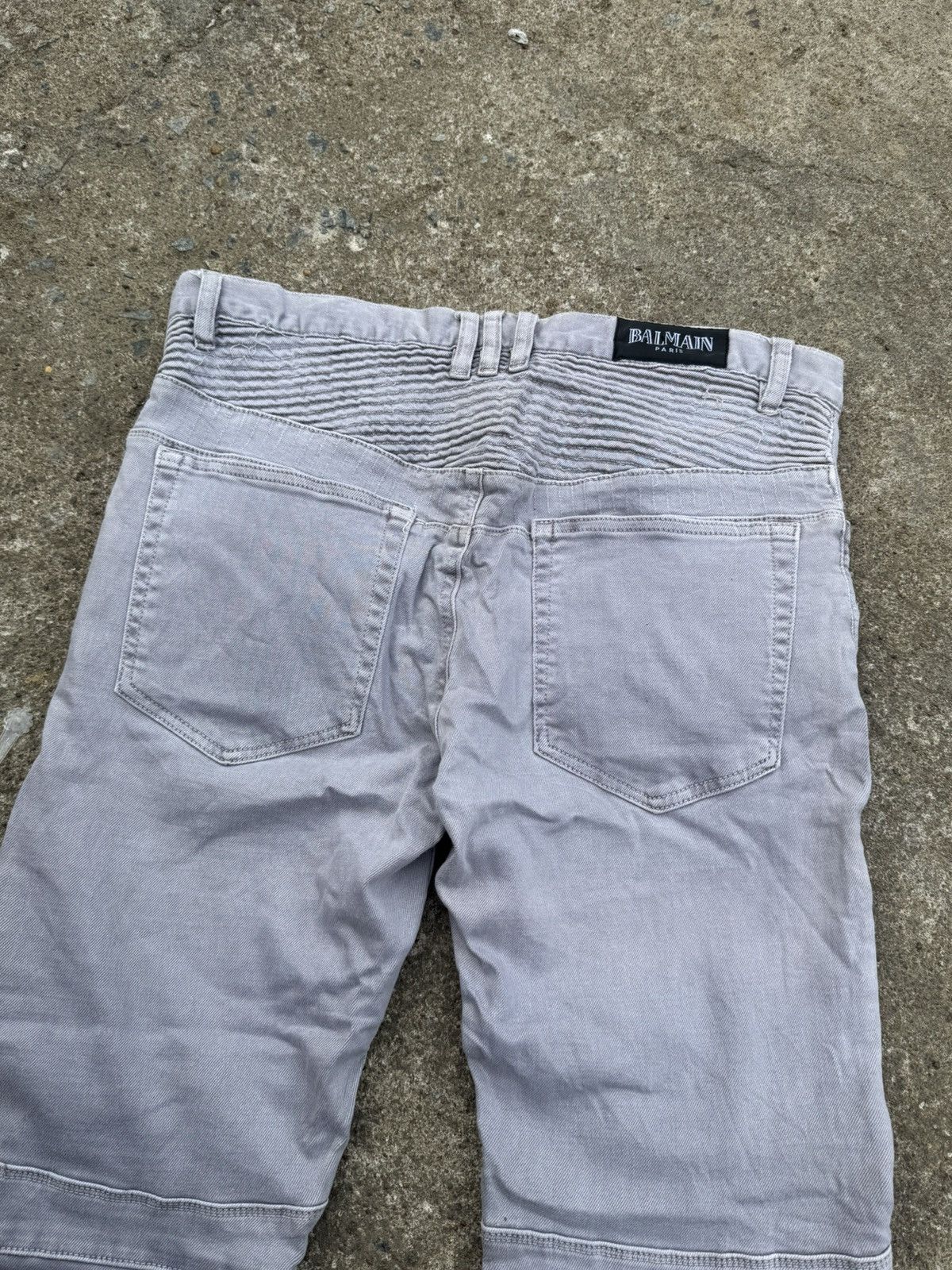 Balmain Balmain Bikers Decarnin Era Jeans Size US 30 / EU 46 - 5 Thumbnail
