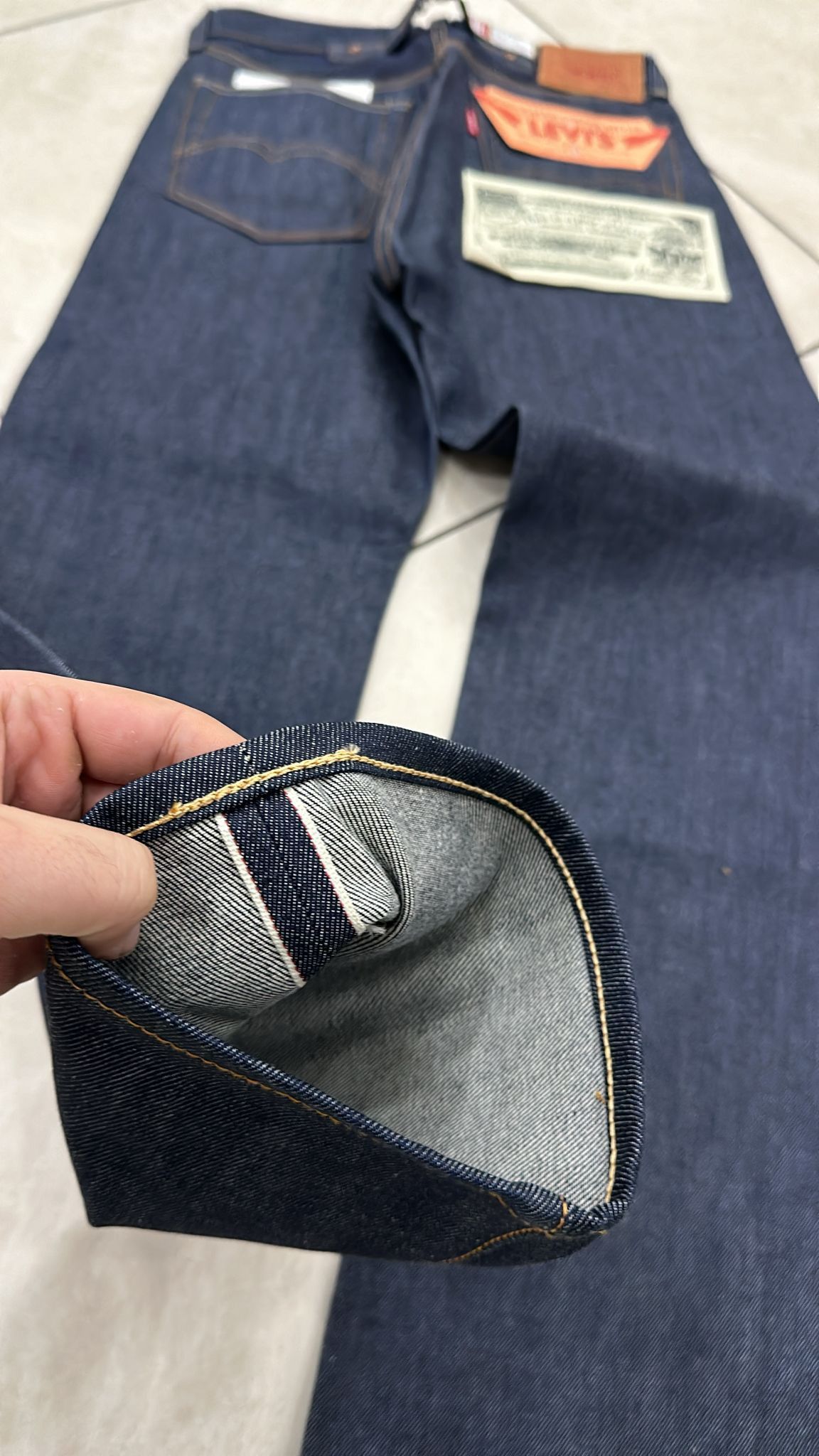 Levi's Vintage Clothing LVC Levi's Vintage Clothing 1937 501XX BigE Selvedge Jeans Size US 30 / EU 46 - 5 Thumbnail