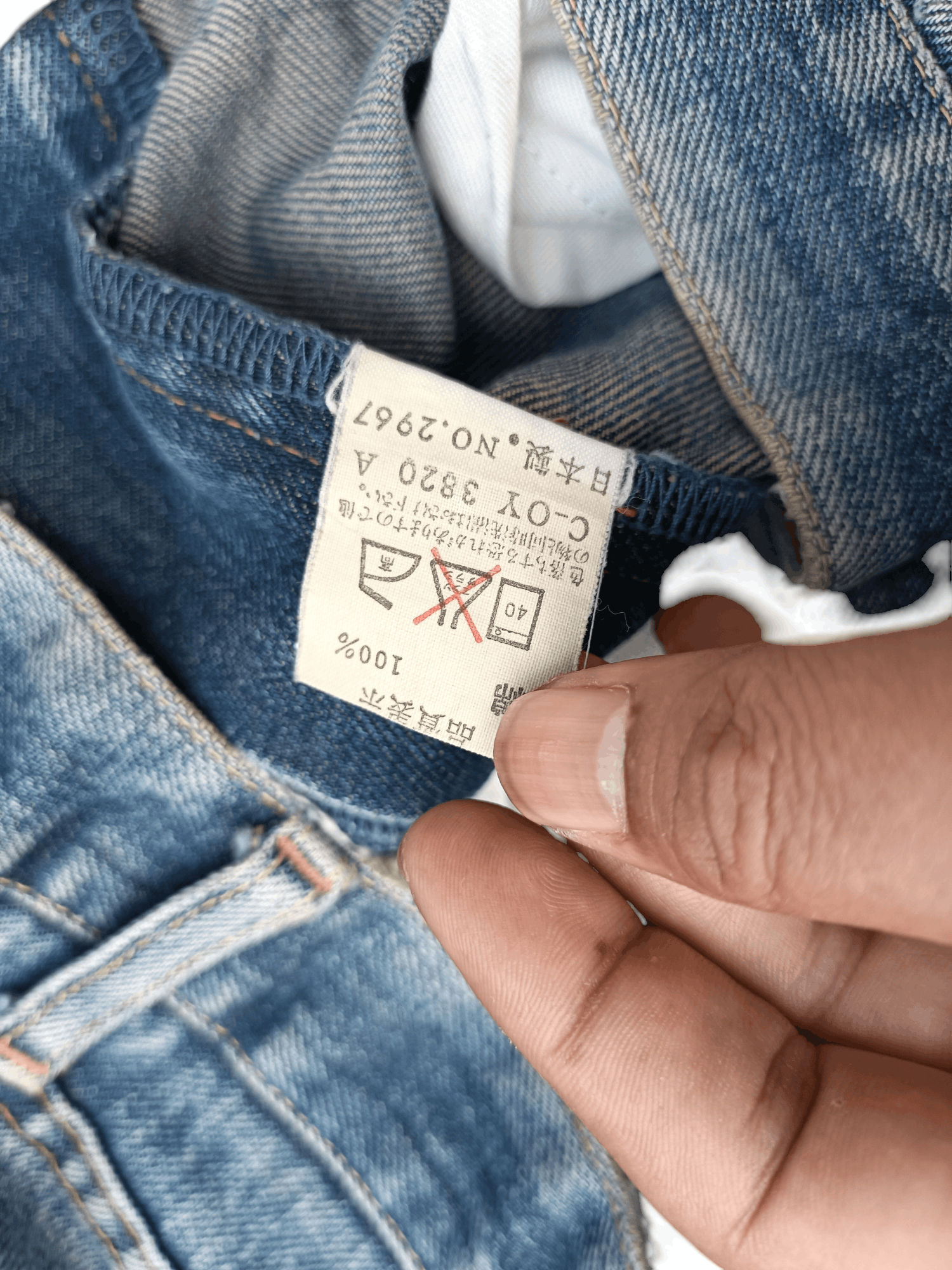Marithe + Francois Girbaud × Vintage Marithe Francois Girbaud Stoned Washed Rips Distress Jeans Size US 30 / EU 46 - 12 Thumbnail