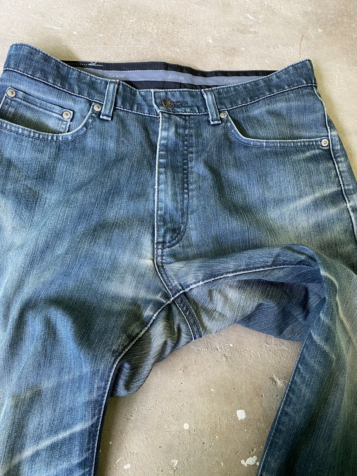 Edwin Edwin Premia Japanese Faded Denim Jeans W33 Size US 33 - 4 Thumbnail