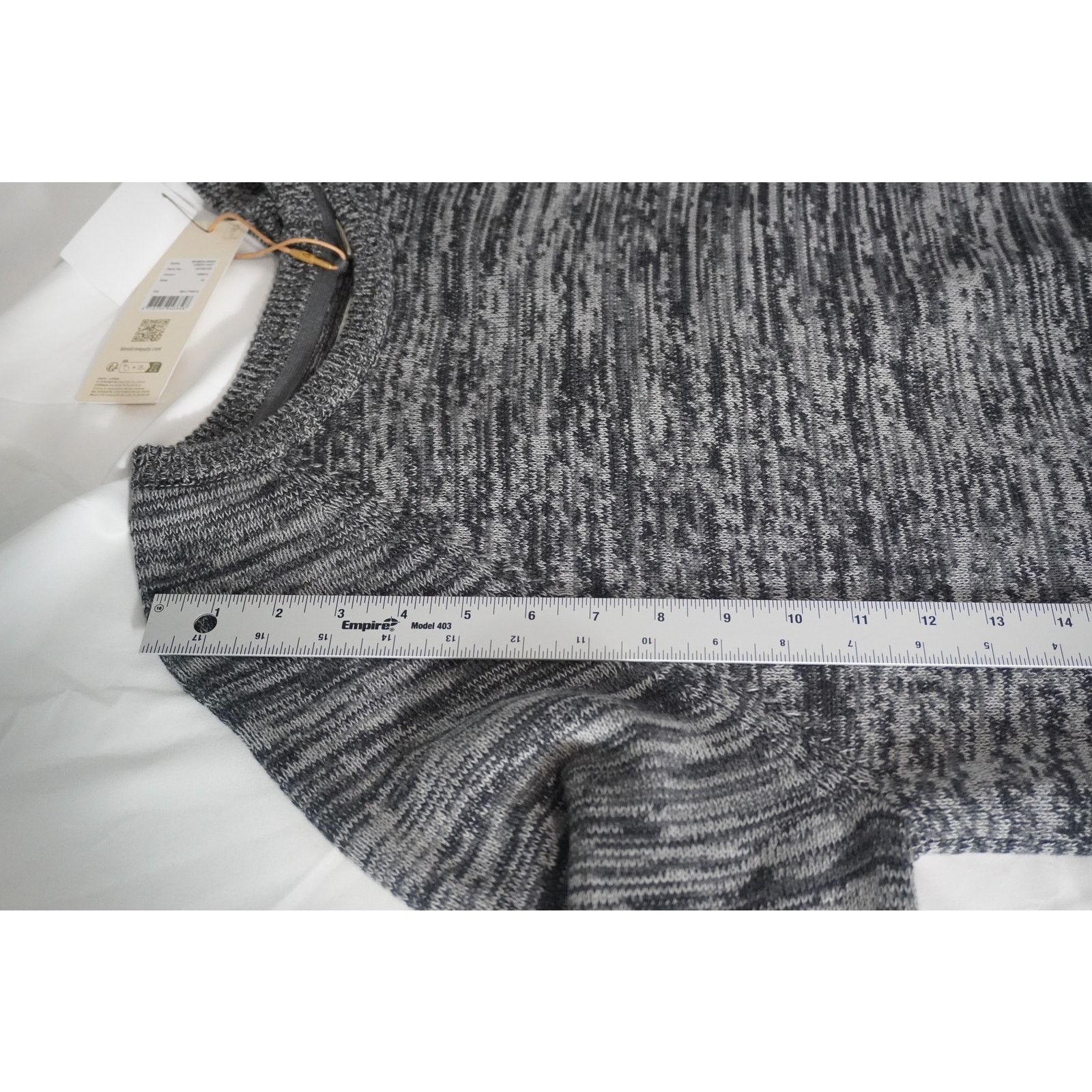 Blends Blend BHBenjamin Crew Knit Sweater –Gray Marl –Men’s XL –NWT Size US XL / EU 56 / 4 - 7 Thumbnail