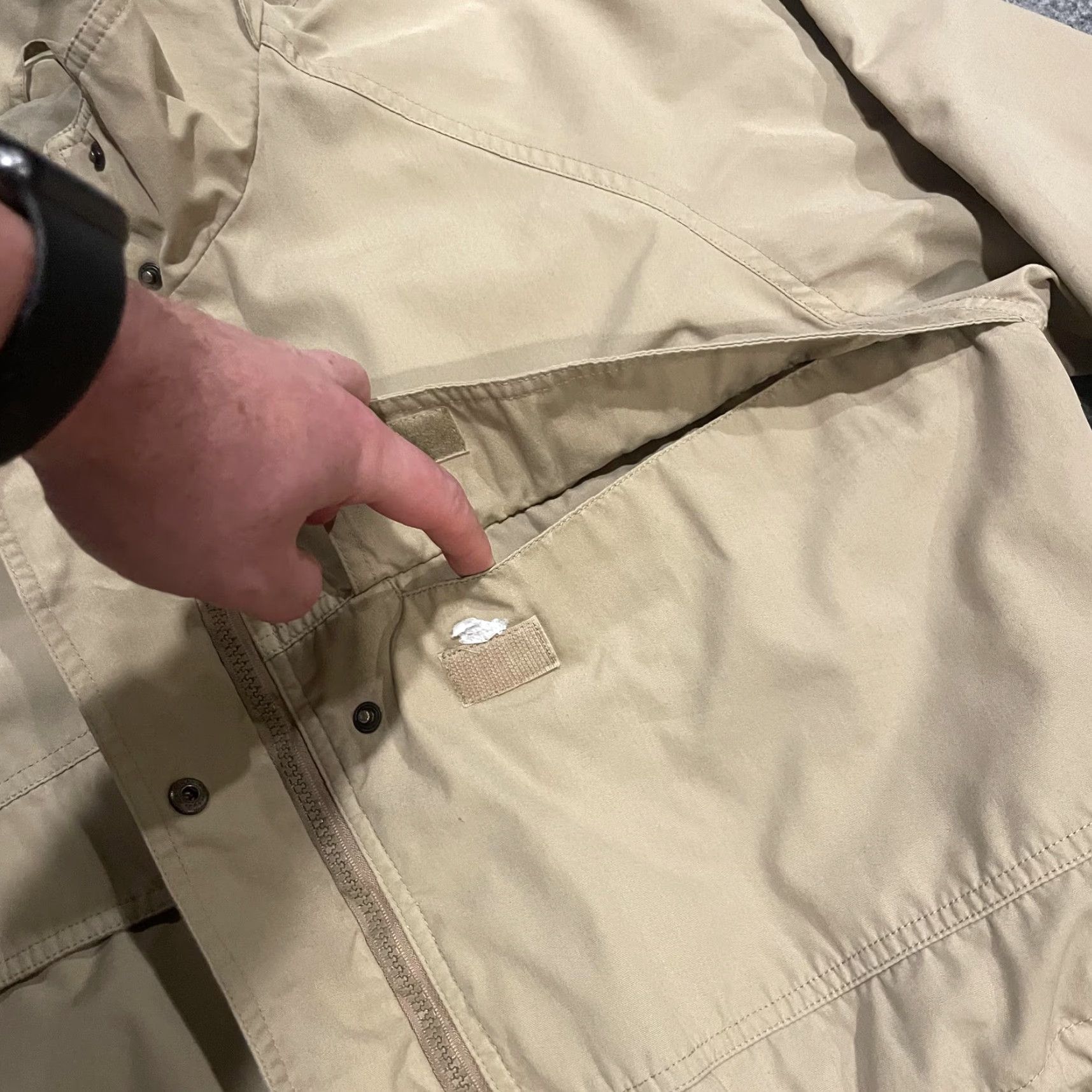 Eddie Bauer VINTAGE Eddie Bauer Jacket Women L Mountain Parka Beige Utility Mid-Length 39835 Spring Fall Casual Travel Size L / US 10 / IT 46 - 7 Thumbnail