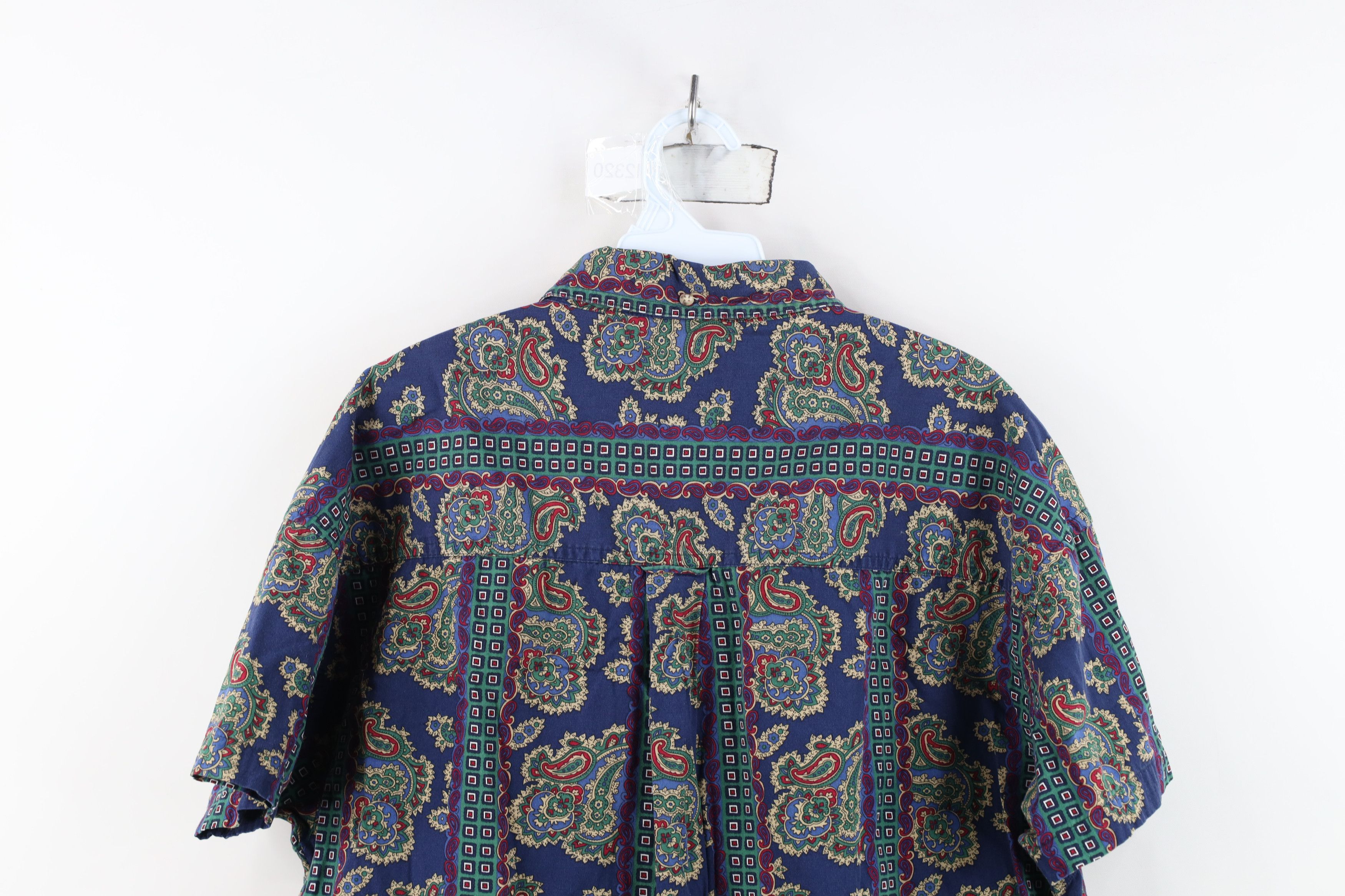 Vintage Vintage 90s Streetwear Short Sleeve Button Down Shirt Size US XL / EU 56 / 4 - 12 Thumbnail