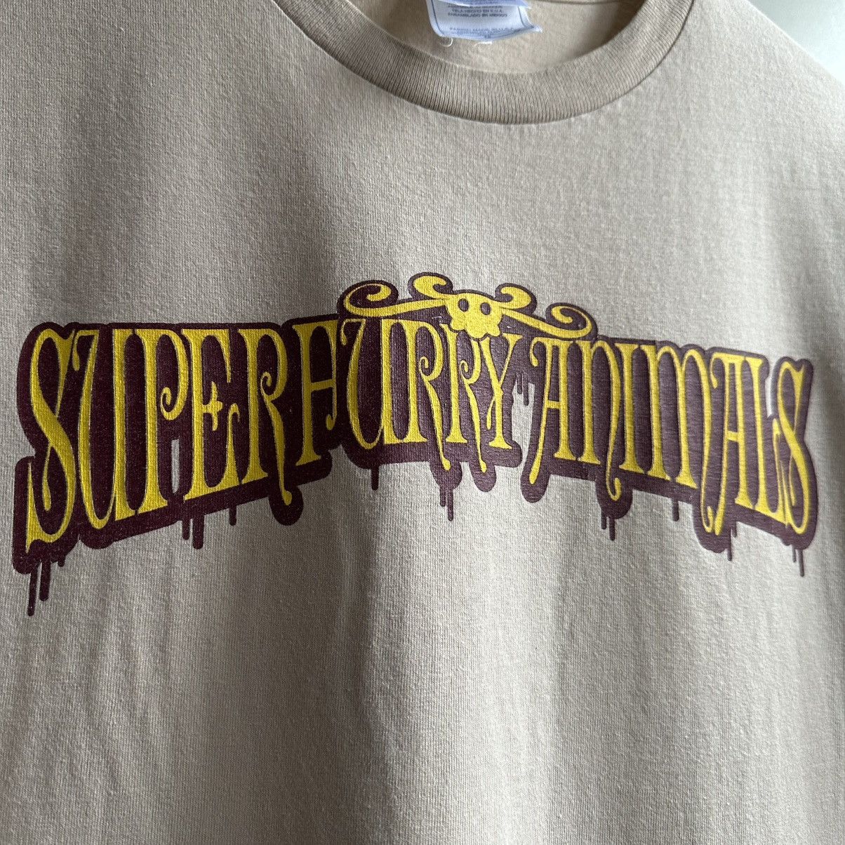 Band Tees × Vintage VINTAGE SUPER FURRY ANIMALS BAND TEE Size US L / EU 52-54 / 3 - 3 Thumbnail