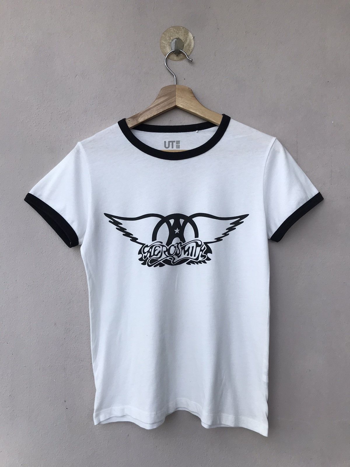Aerosmith Aerosmith by Uniqlo Ringer Tee Nirvana Size US M / EU 48-50 / 2 - 1 Thumbnail