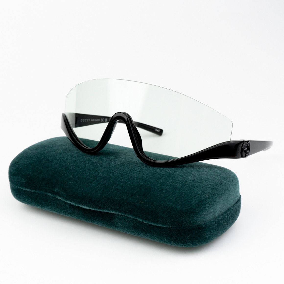 Gucci NEW Gucci GG1650S 005 Unisex Shield Mask Sunglasses GG 1650S Size ONE SIZE - 1 Thumbnail