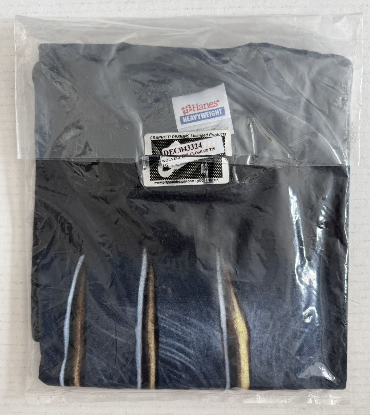 Marvel Comics WOLVERINE CLAWS T SHIRT MARVEL COMICS X-MEN VINTAGE 2004 Y2K Size US L / EU 52-54 / 3 - 2 Thumbnail